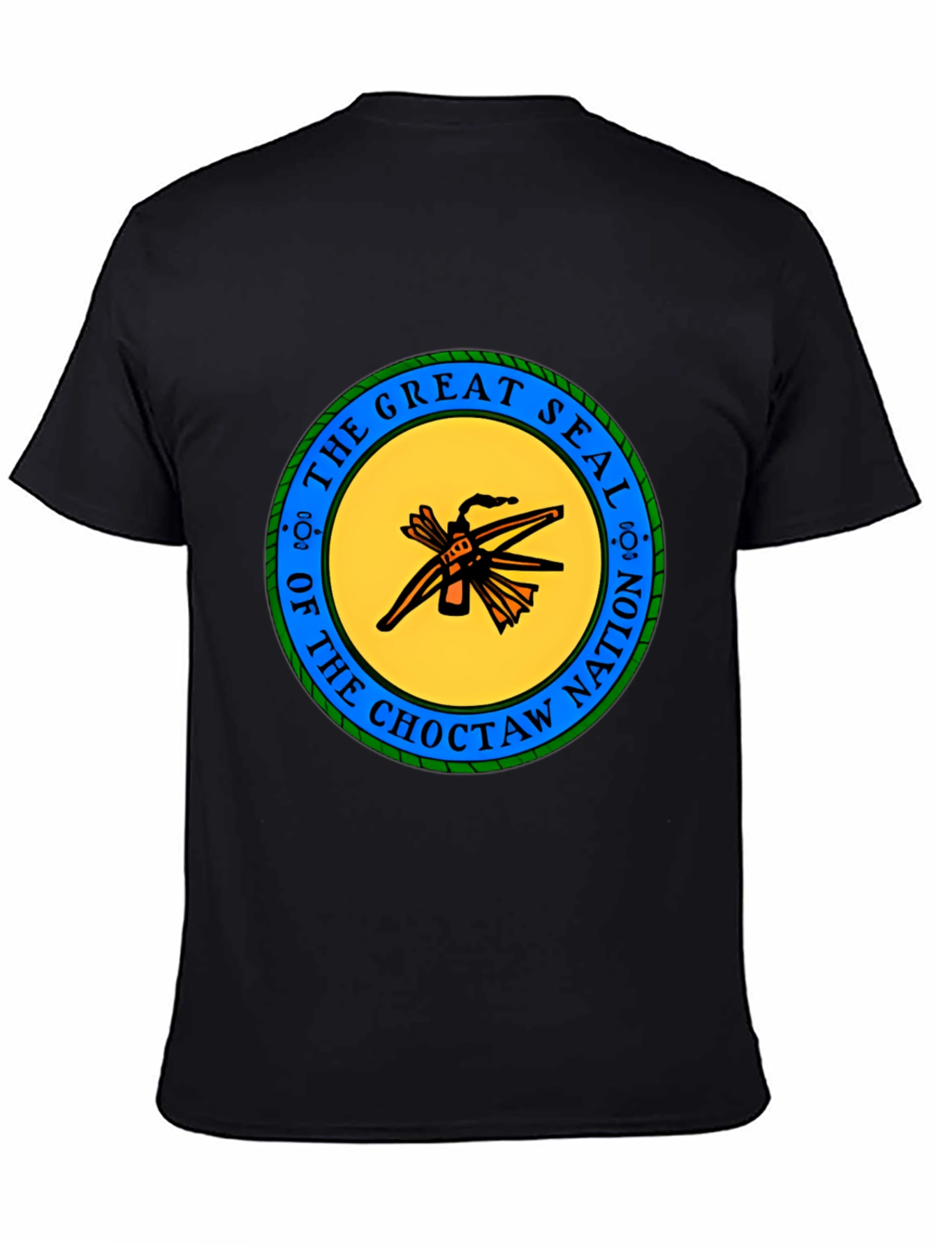 Choctaw Nation Seal T-Shirt - Black