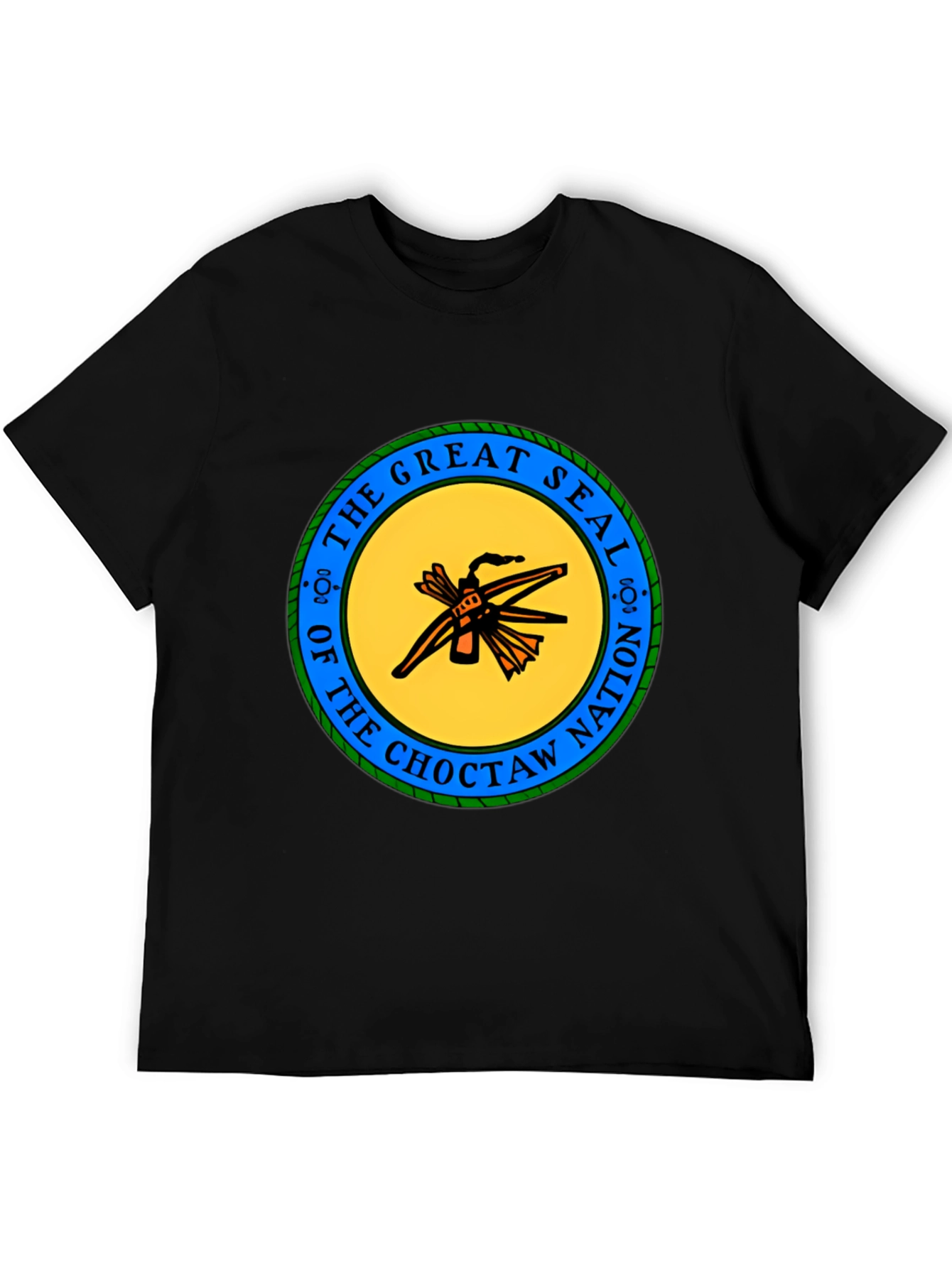 Choctaw Nation Seal T-Shirt - Black