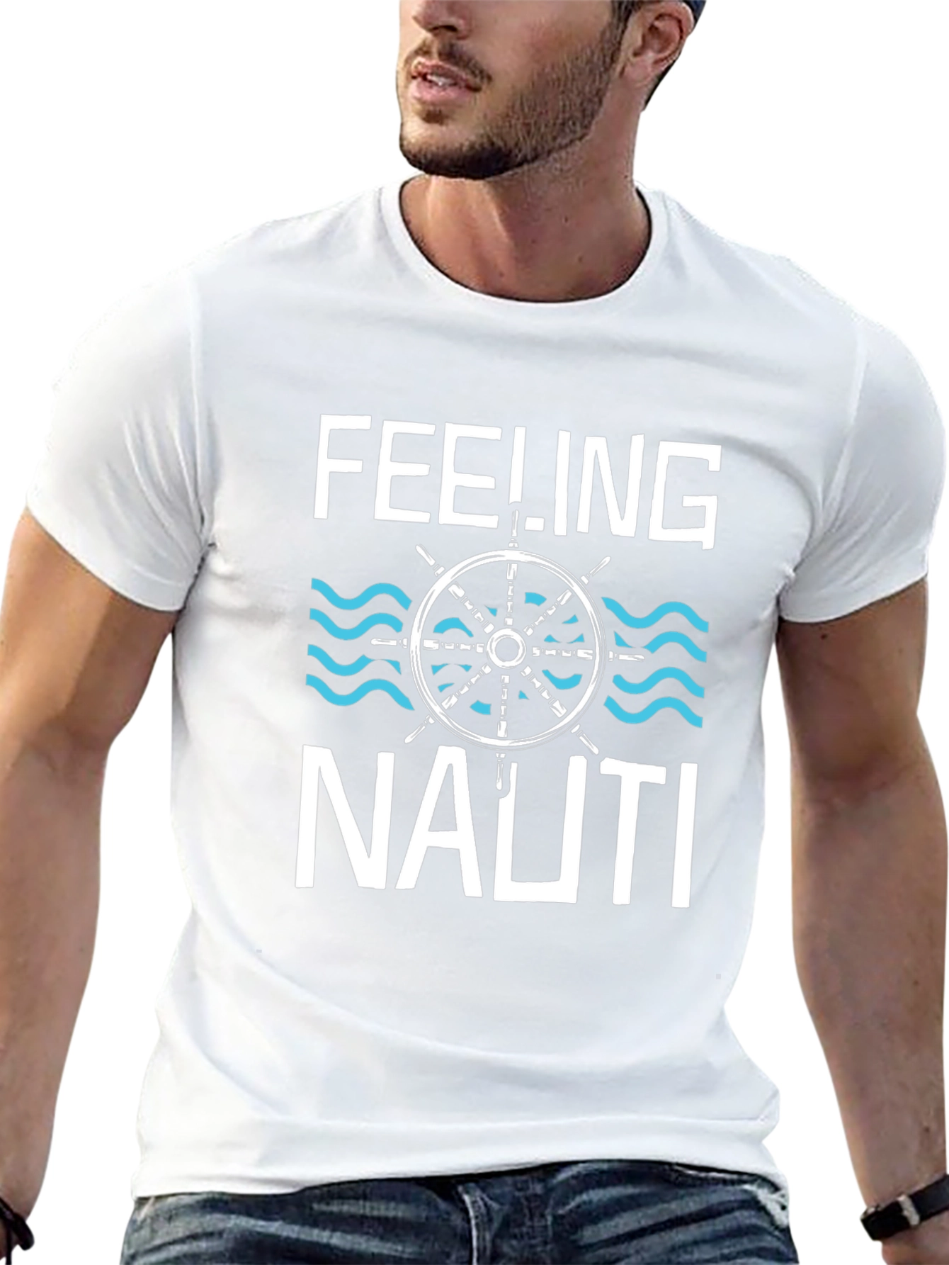 Feeling Nauti T-Shirt - Nautical Design