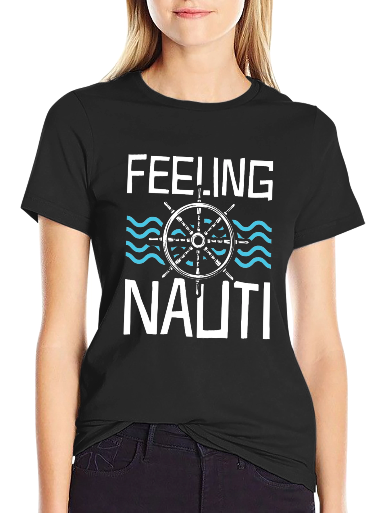 Feeling Nauti T-Shirt - Nautical Design