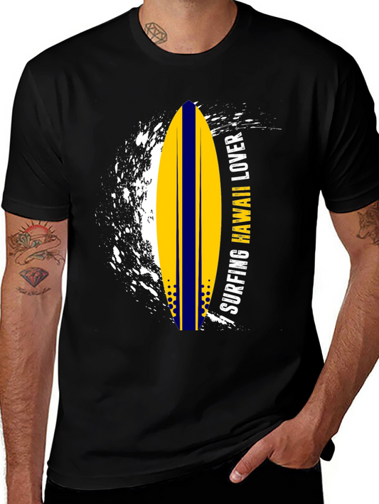 Surfing Hawaii Lover Graphic Tee
