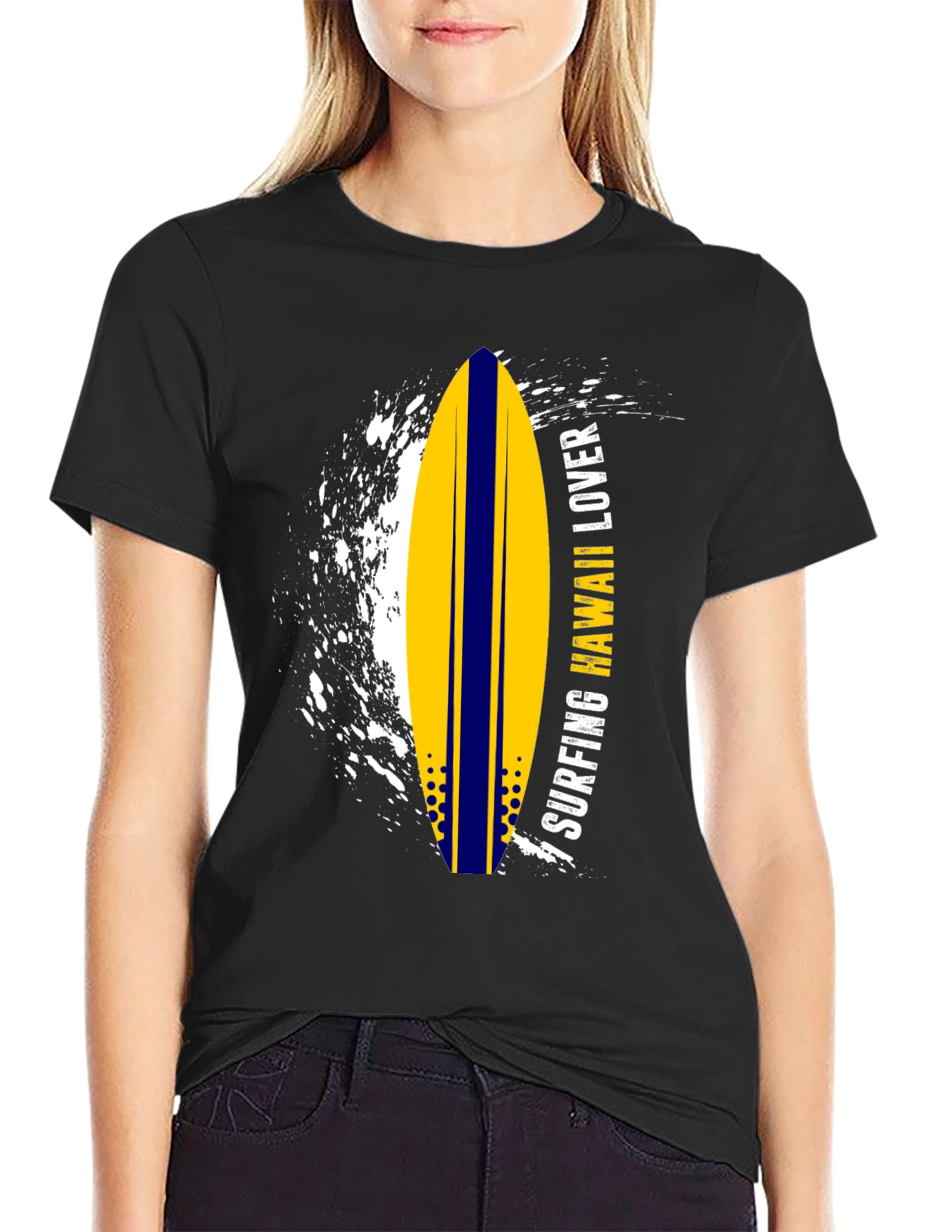 Surfing Hawaii Lover Graphic Tee