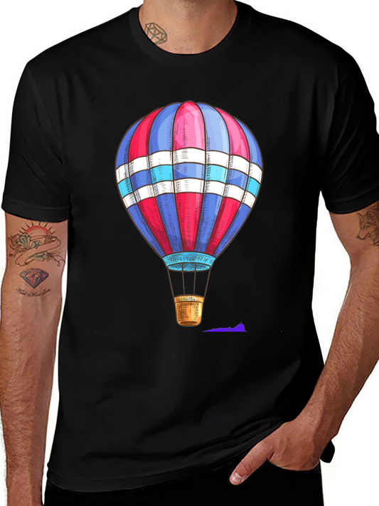 Hot Air Balloon Graphic T-Shirt