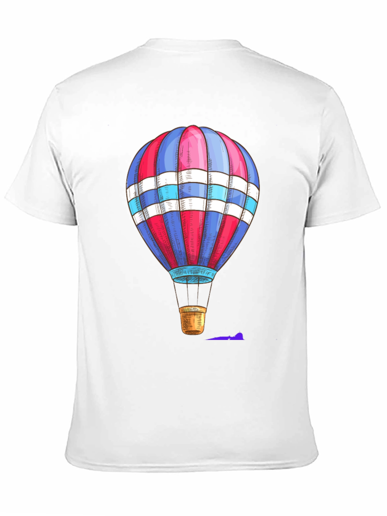 Hot Air Balloon Graphic T-Shirt