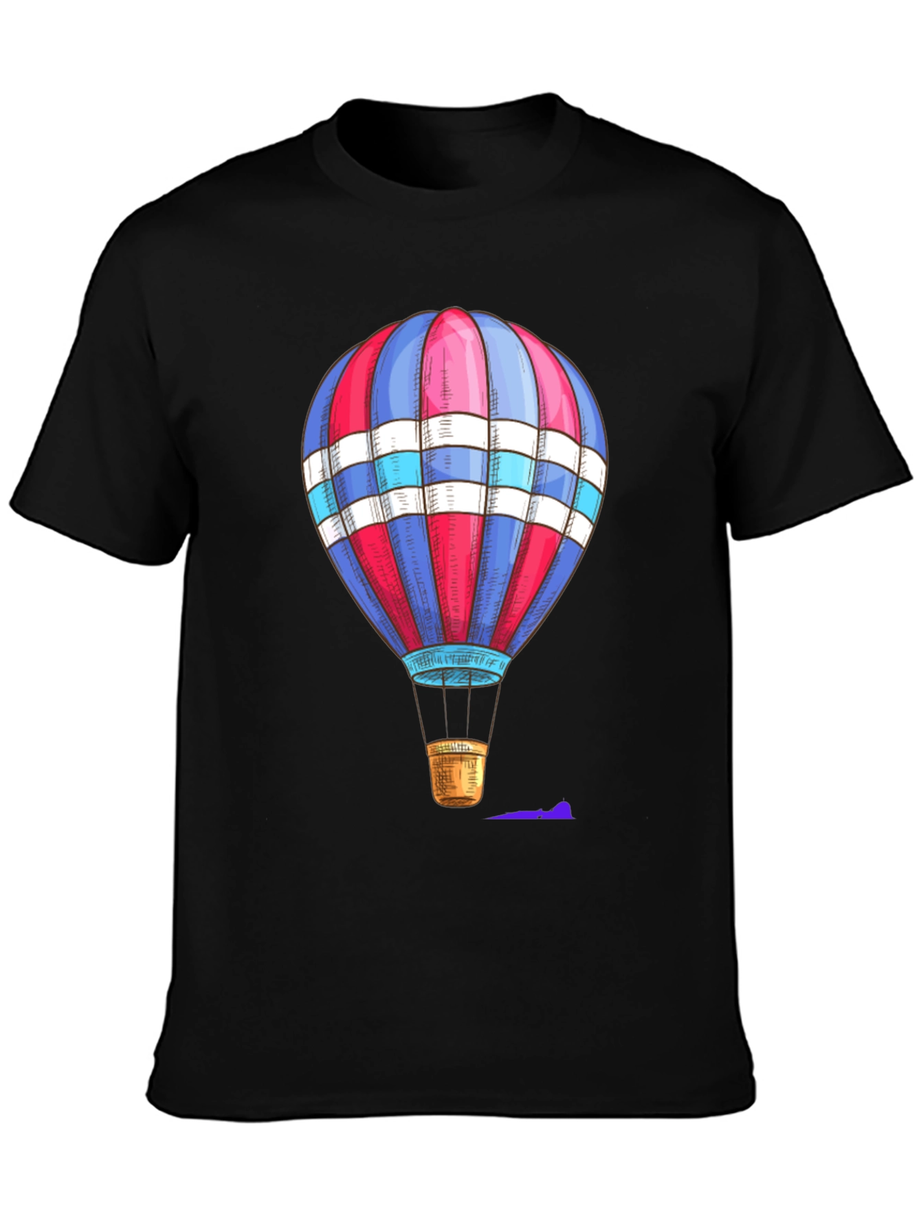 Hot Air Balloon Graphic T-Shirt