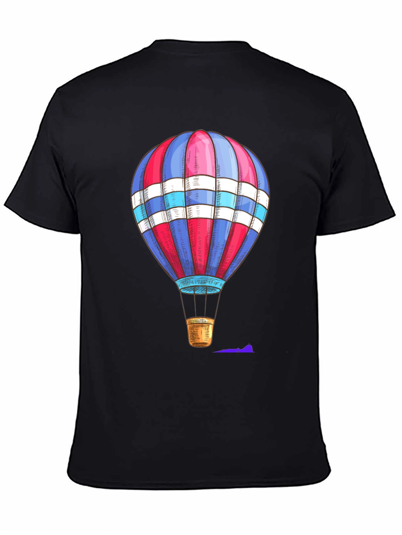 Hot Air Balloon Graphic T-Shirt