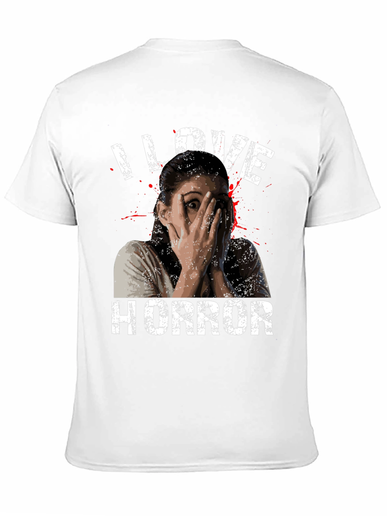 I Love Horror Graphic T-Shirt