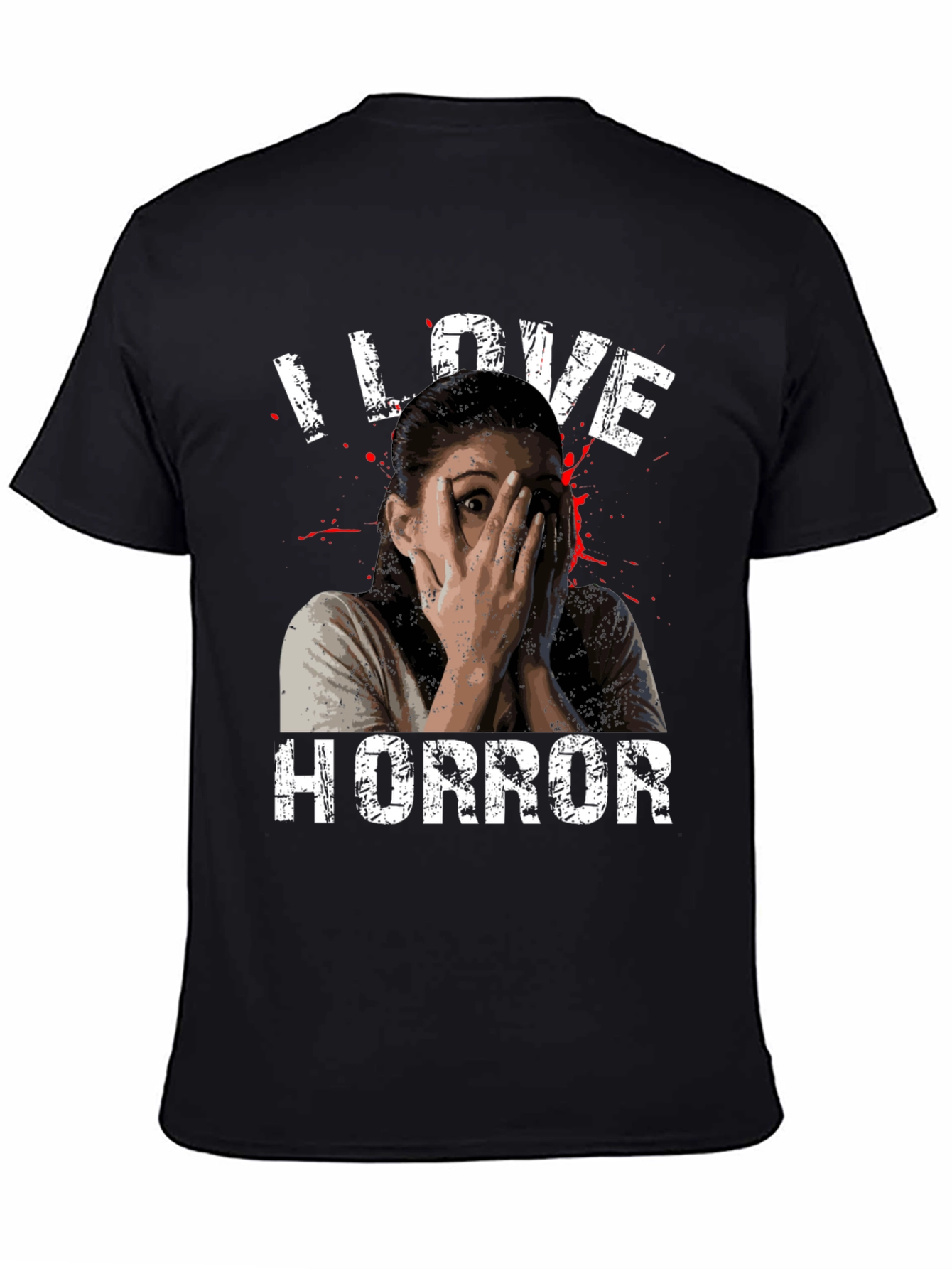 I Love Horror Graphic T-Shirt
