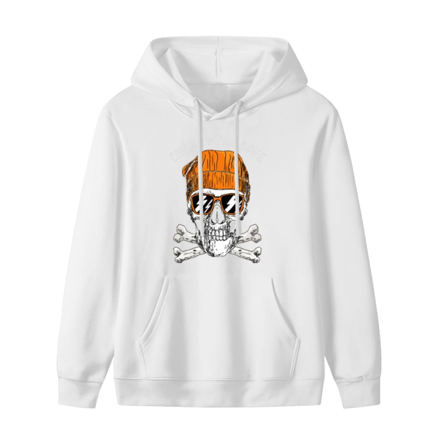 Cozy New Unisex Black Hoodie - Minimalist Mountain Landscape Print - Comfortable Hoodie - American Direct Shipping