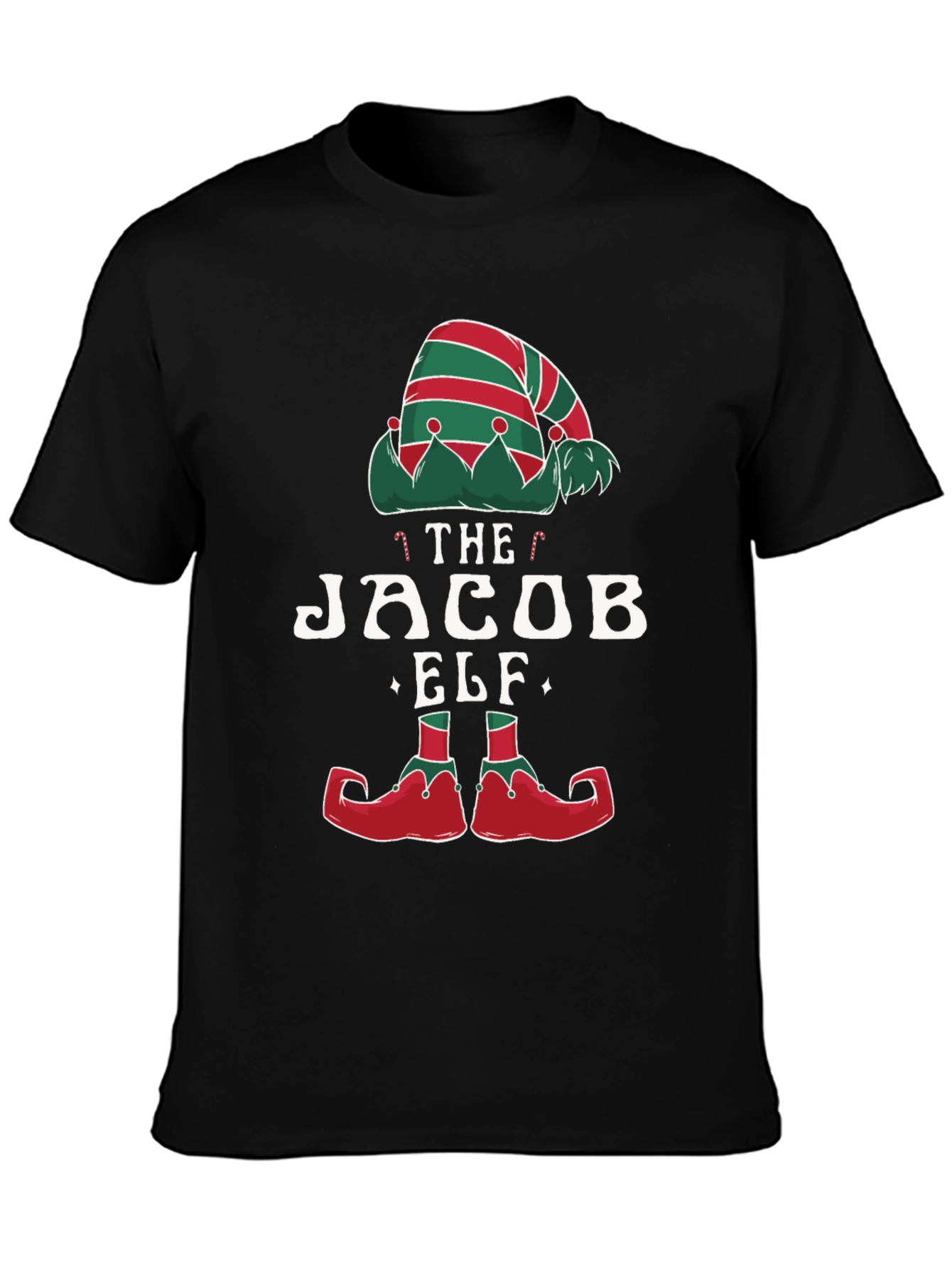 The Jacob Elf Christmas T-Shirt - Holiday Tee