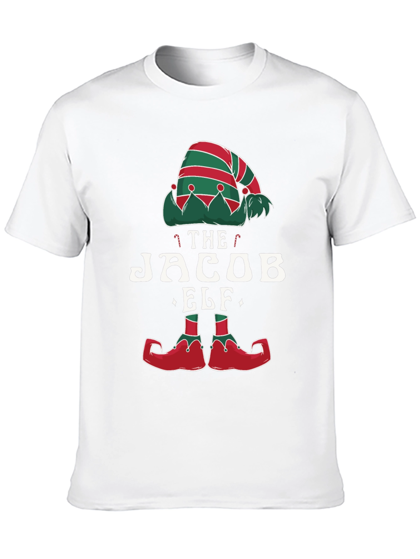 The Jacob Elf Christmas T-Shirt - Holiday Tee