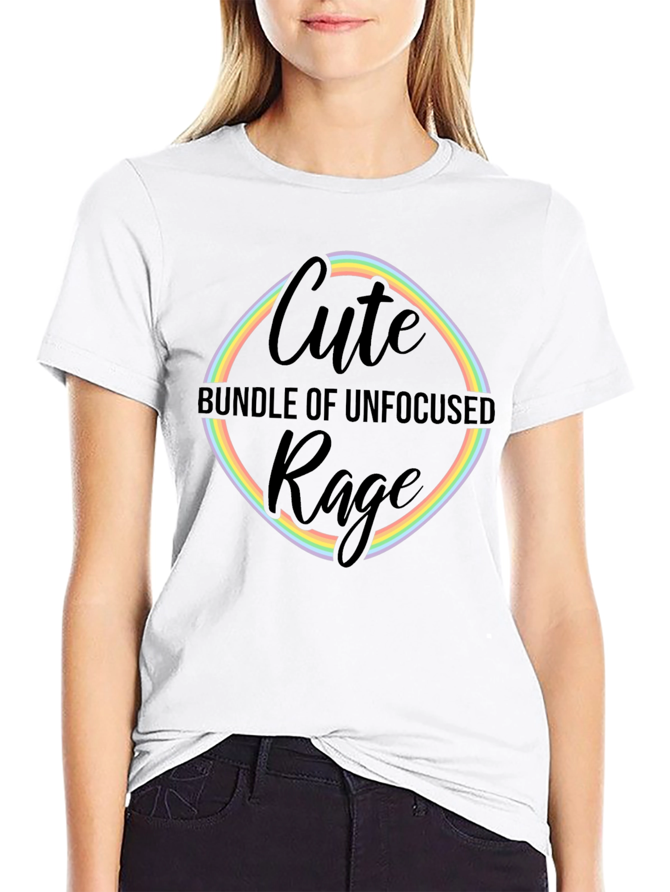 Cute Bundle of Unfocused Rage Graphic Tee