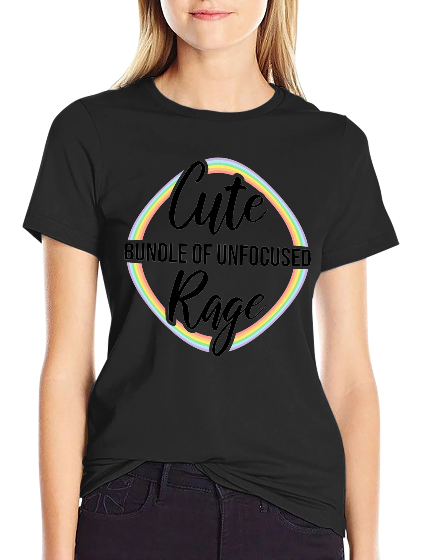Cute Bundle of Unfocused Rage Graphic Tee