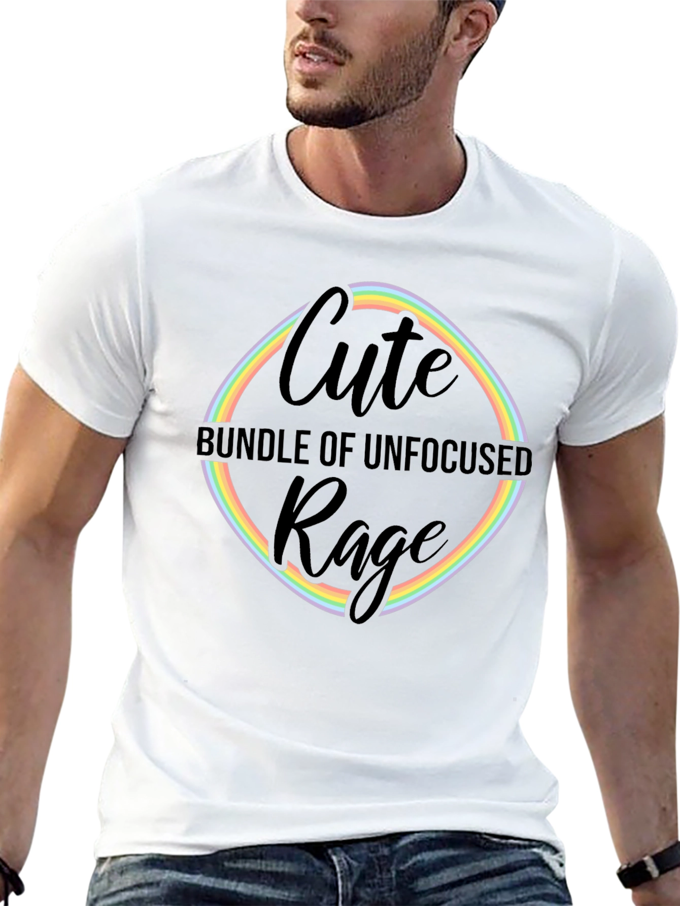 Cute Bundle of Unfocused Rage Graphic Tee
