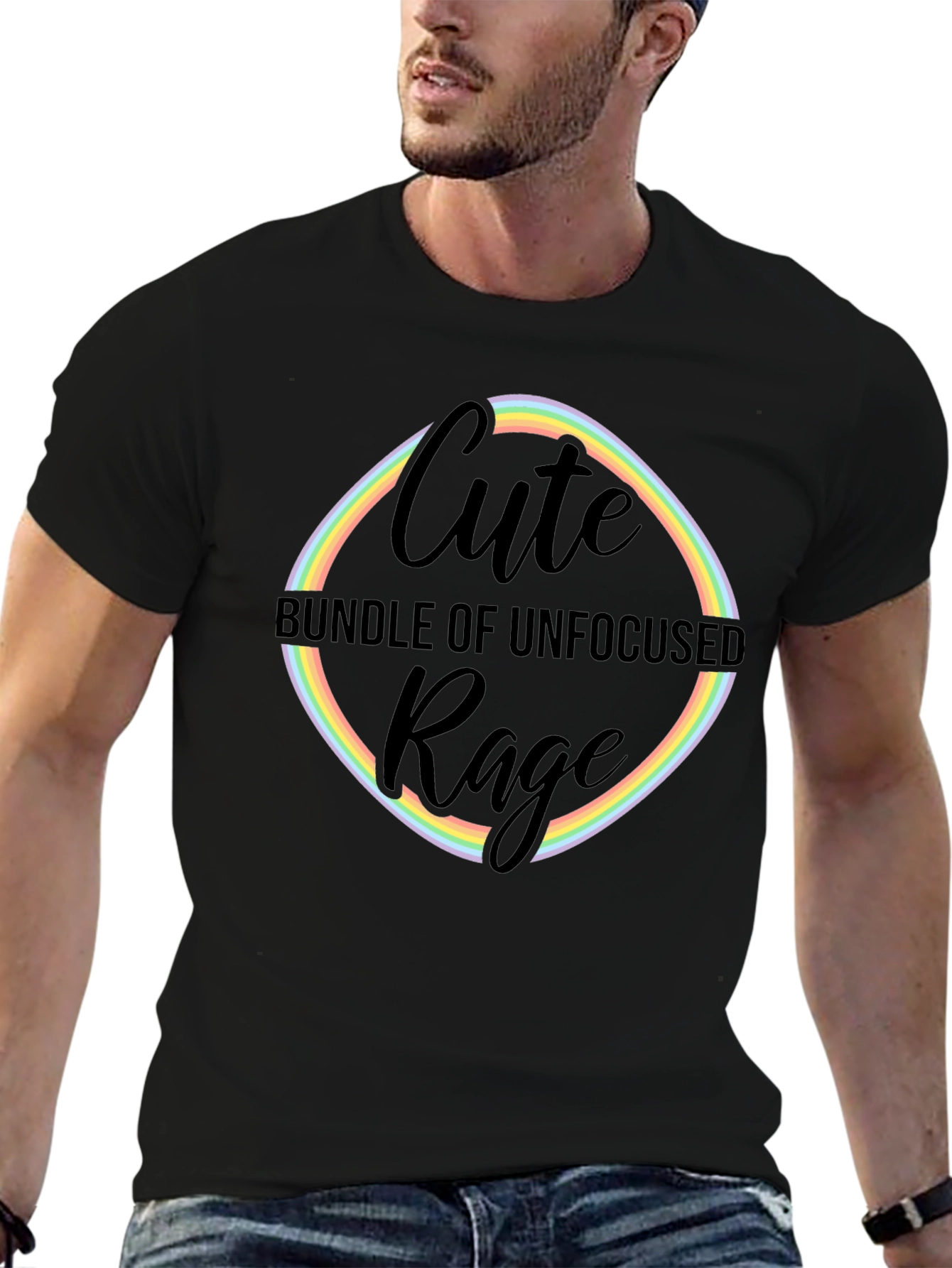 Cute Bundle of Unfocused Rage Graphic Tee