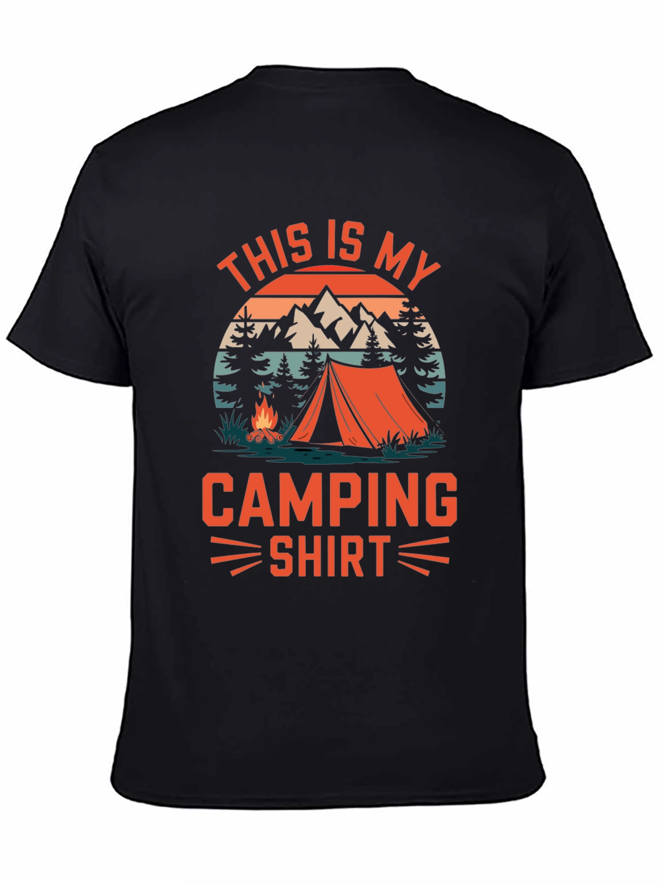 This Is My Camping Shirt - Graphic Tee