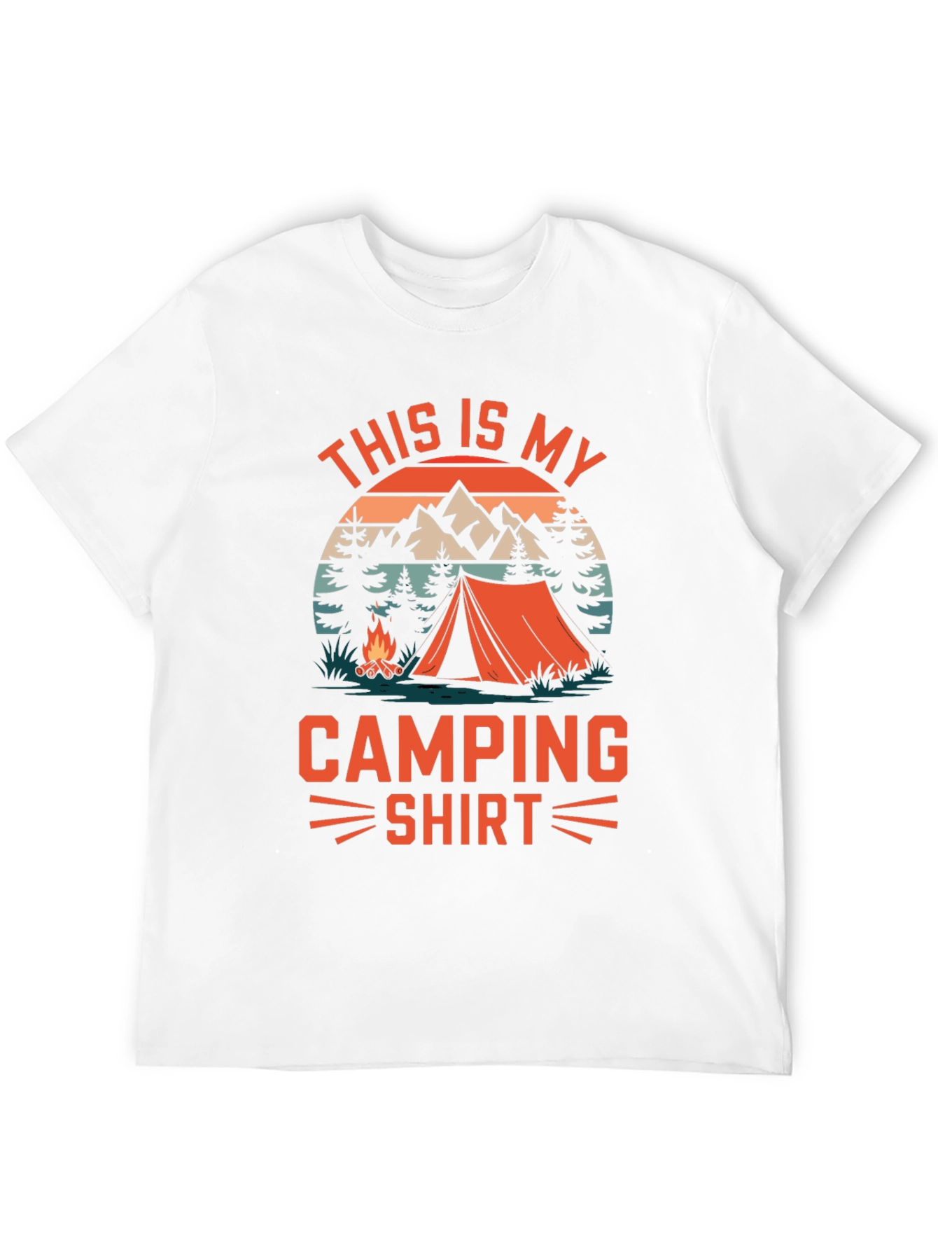 This Is My Camping Shirt - Graphic Tee