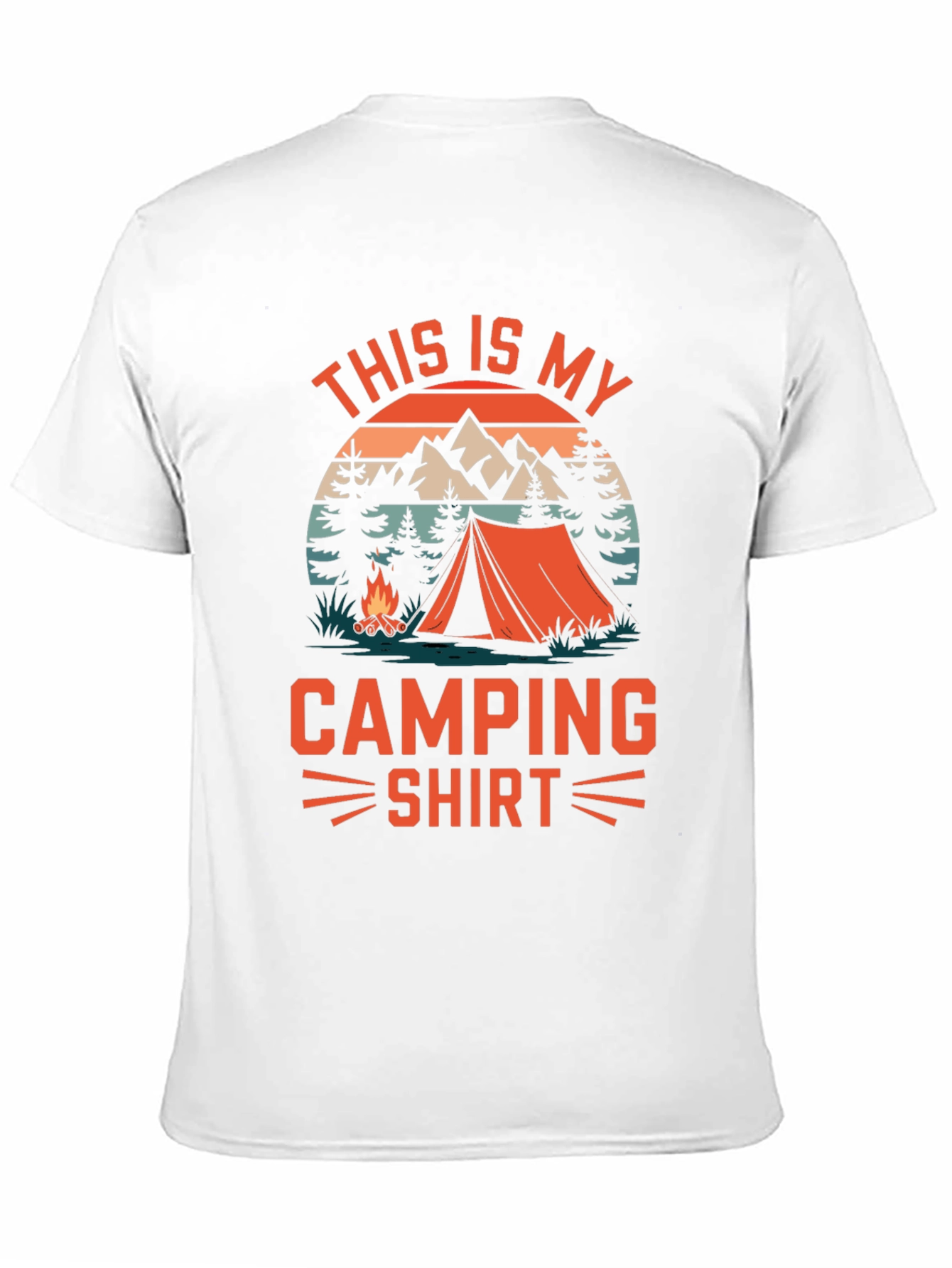 This Is My Camping Shirt - Graphic Tee