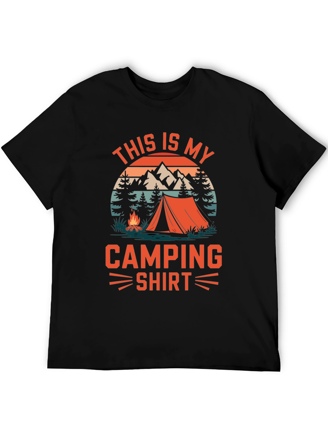 This Is My Camping Shirt - Graphic Tee