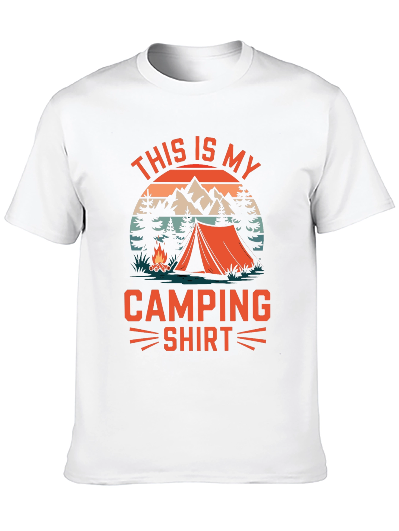 This Is My Camping Shirt - Graphic Tee