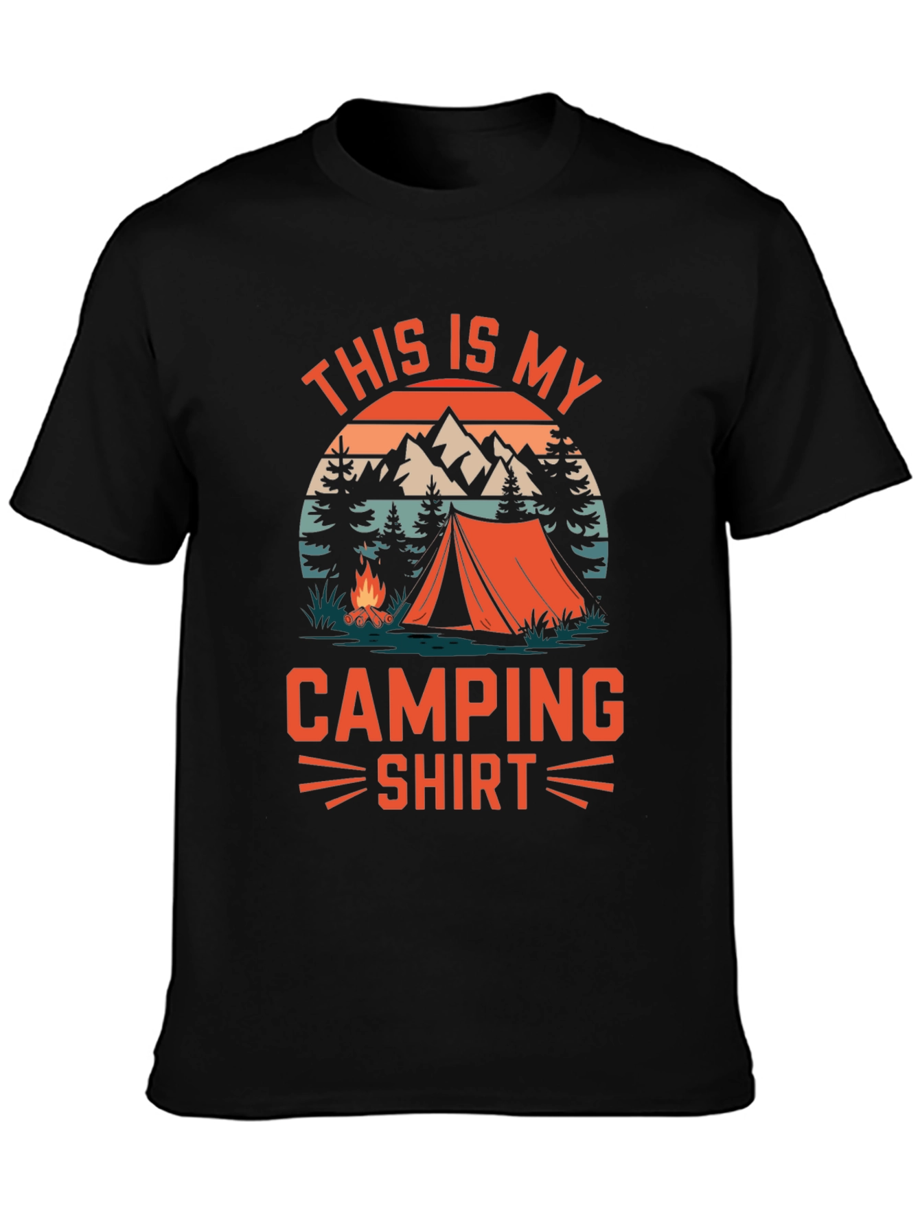 This Is My Camping Shirt - Graphic Tee