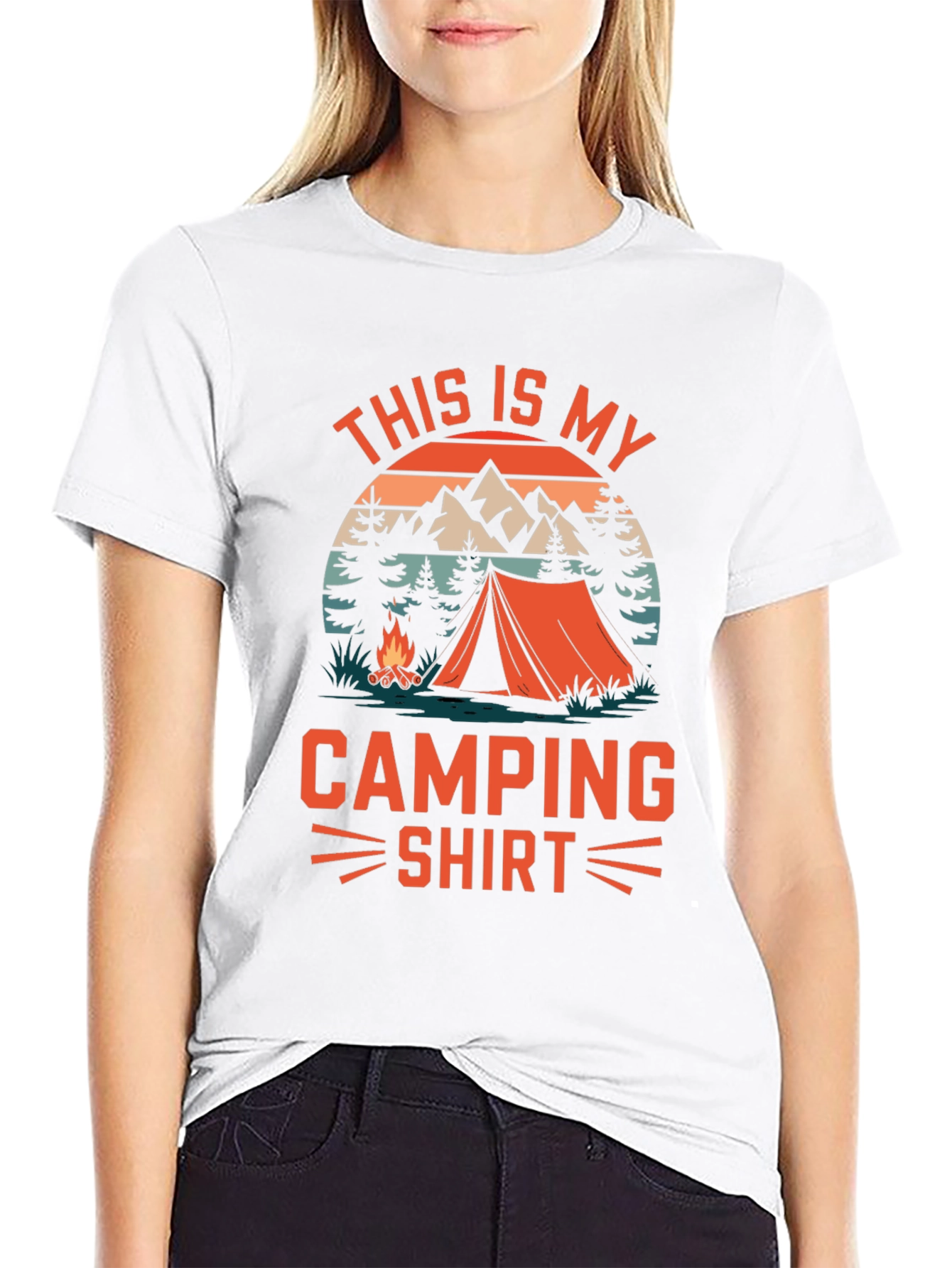 This Is My Camping Shirt - Graphic Tee