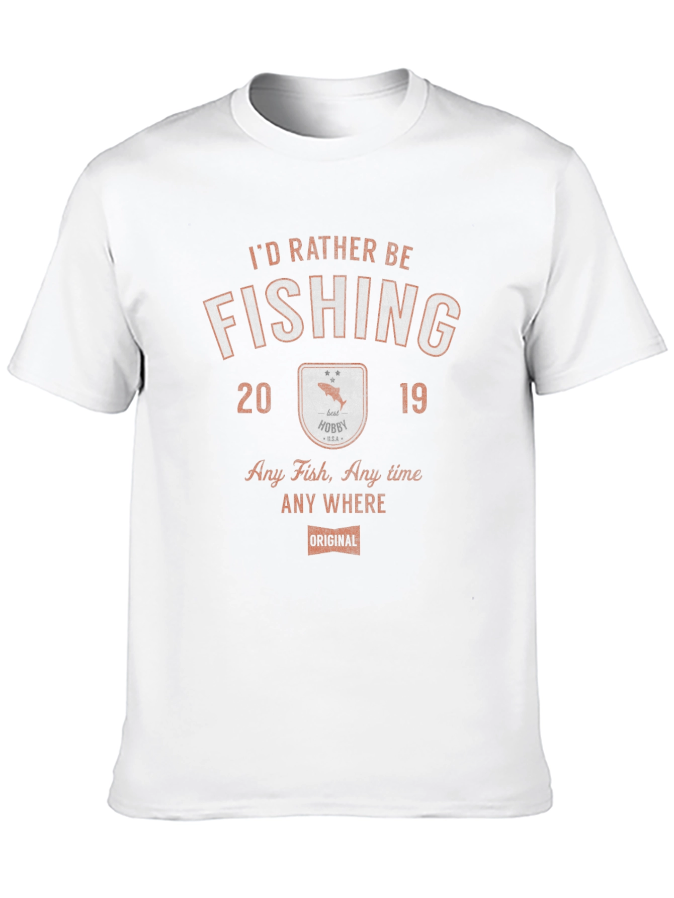 Id Rather Be Fishing Graphic T-Shirt