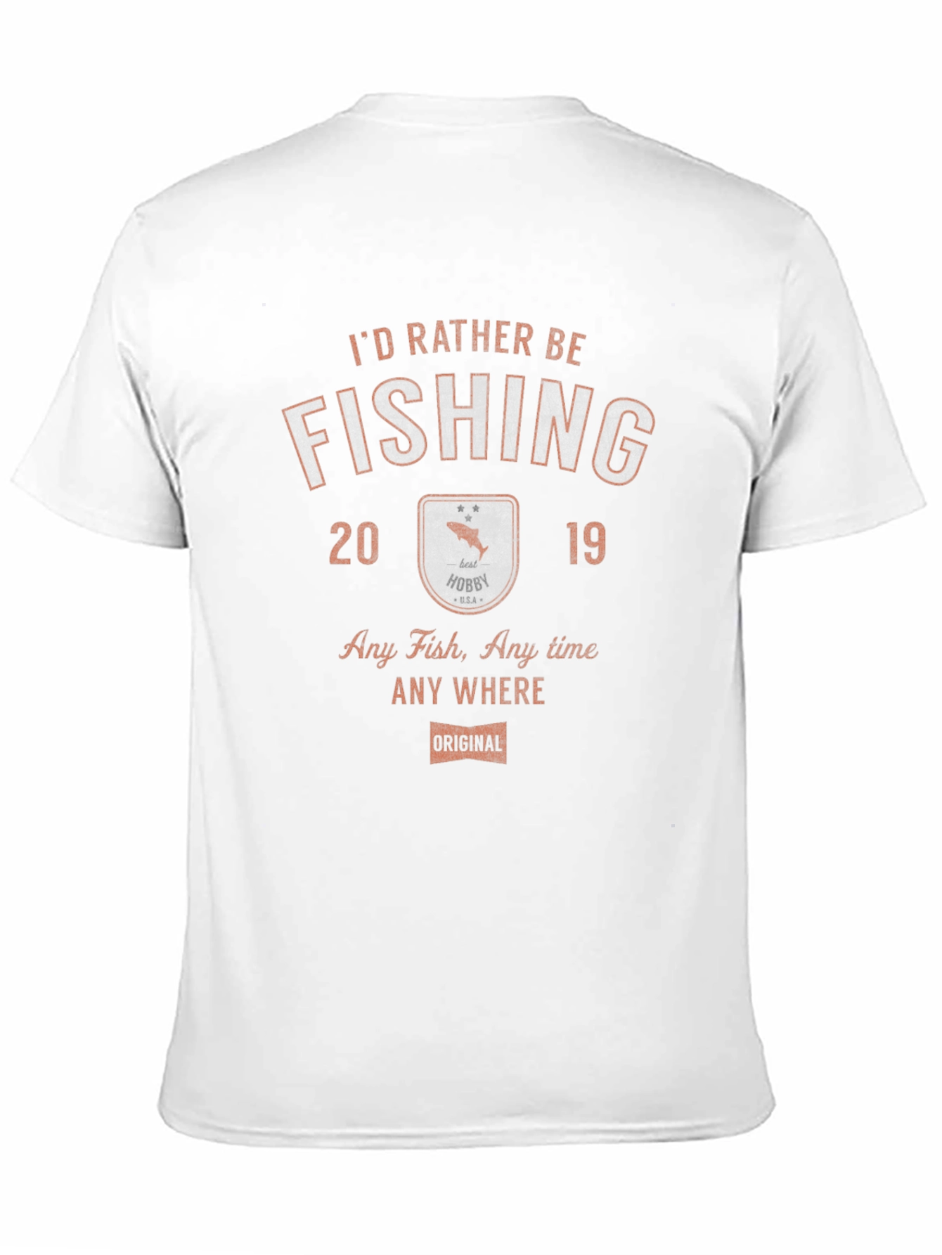 Id Rather Be Fishing Graphic T-Shirt