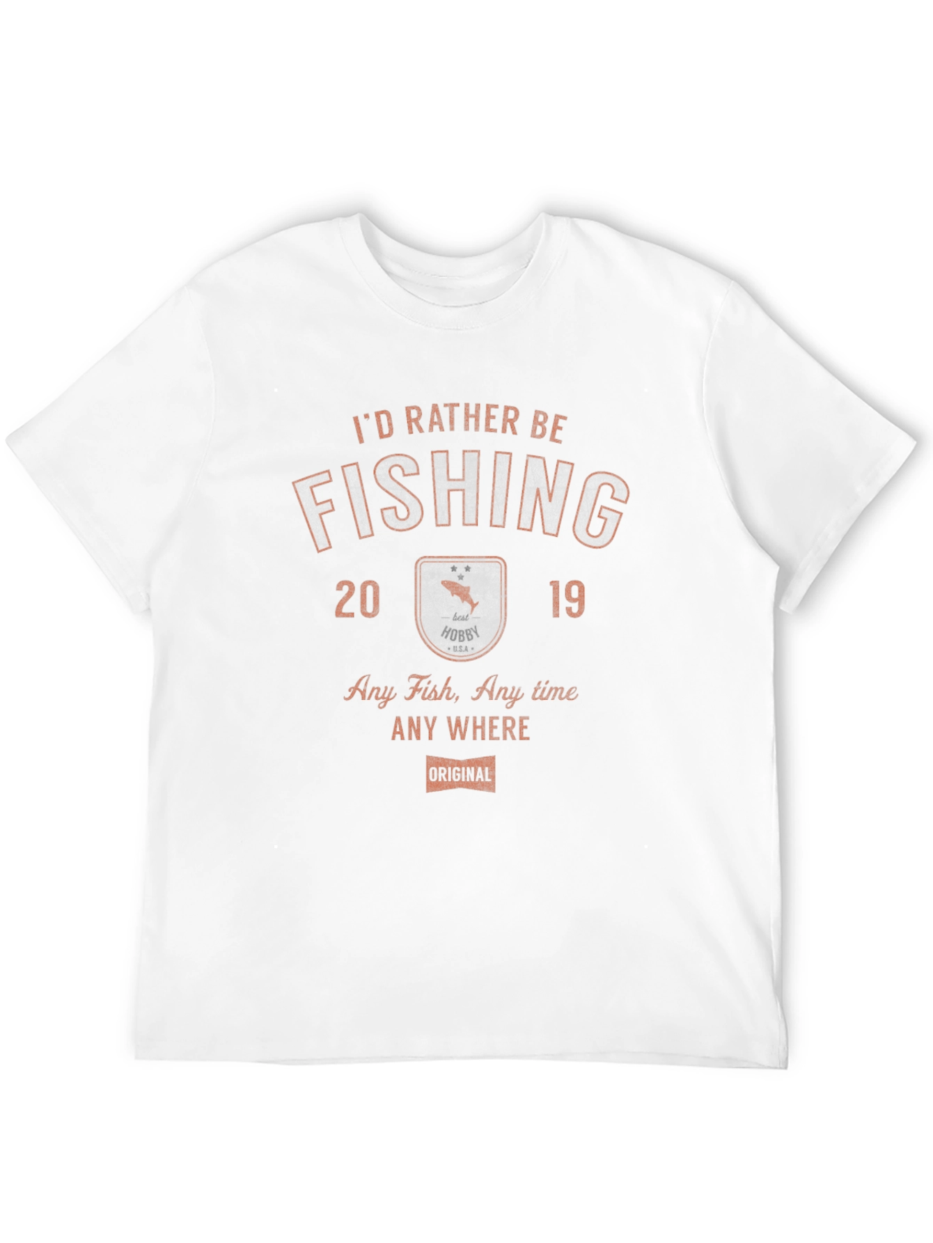 Id Rather Be Fishing Graphic T-Shirt