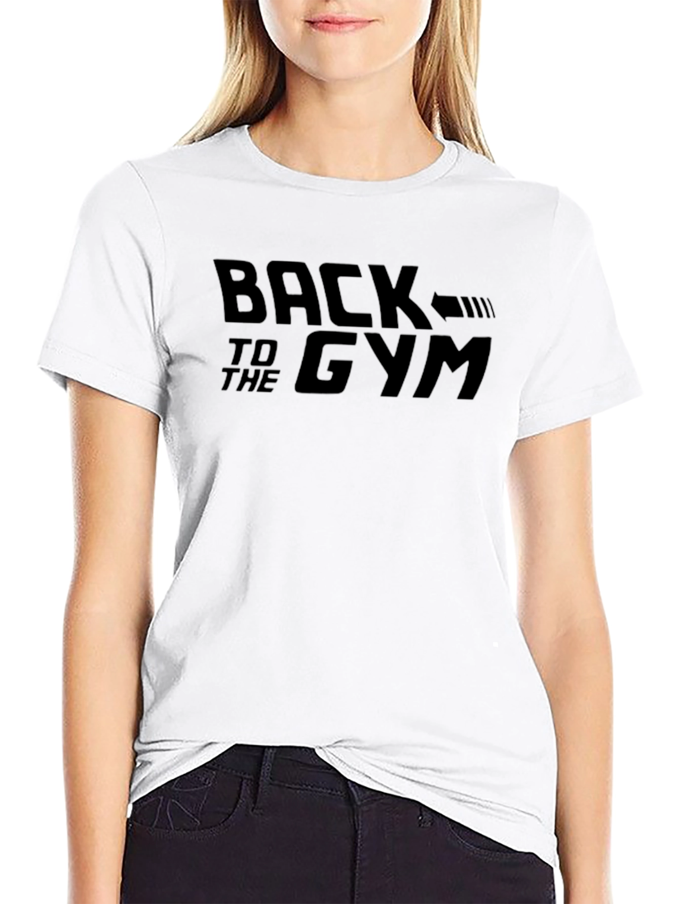 Back to the Gym Black T-Shirt