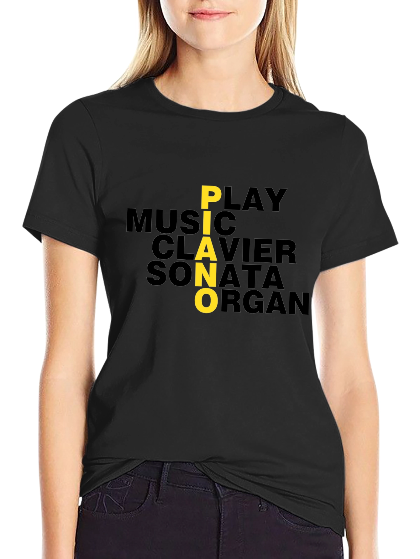 Piano Music T-Shirt - Musician Gift Tee