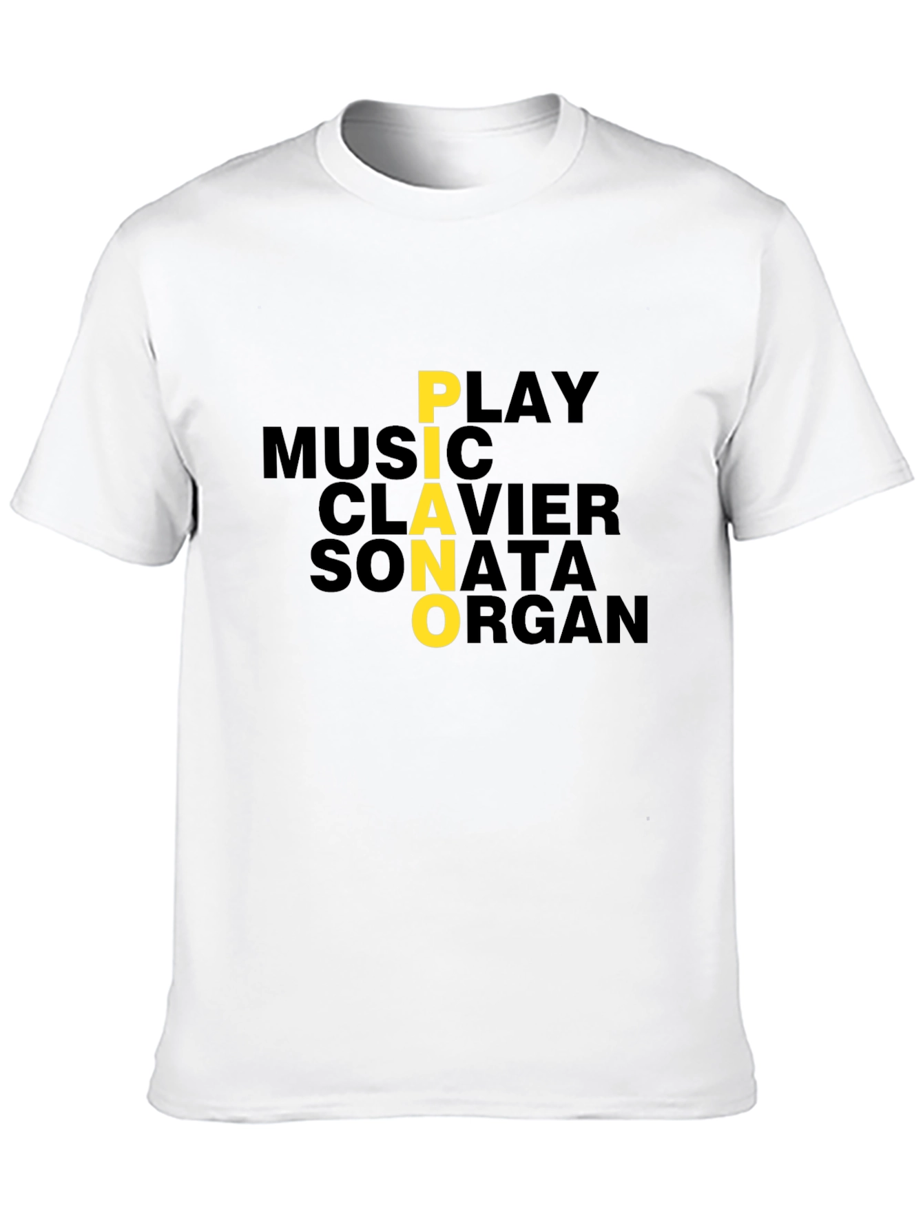 Piano Music T-Shirt - Musician Gift Tee