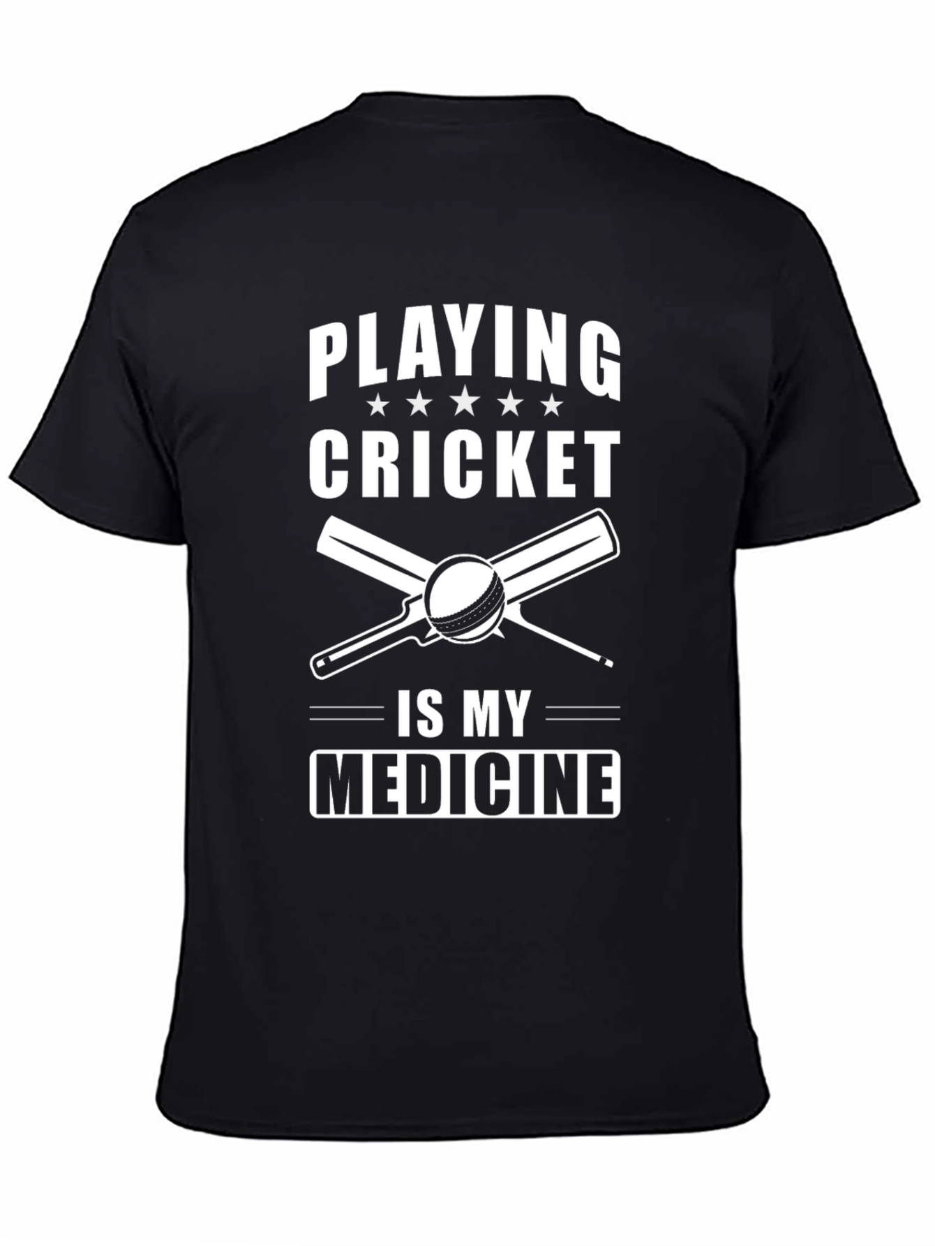 Cricket is My Medicine Graphic Tee
