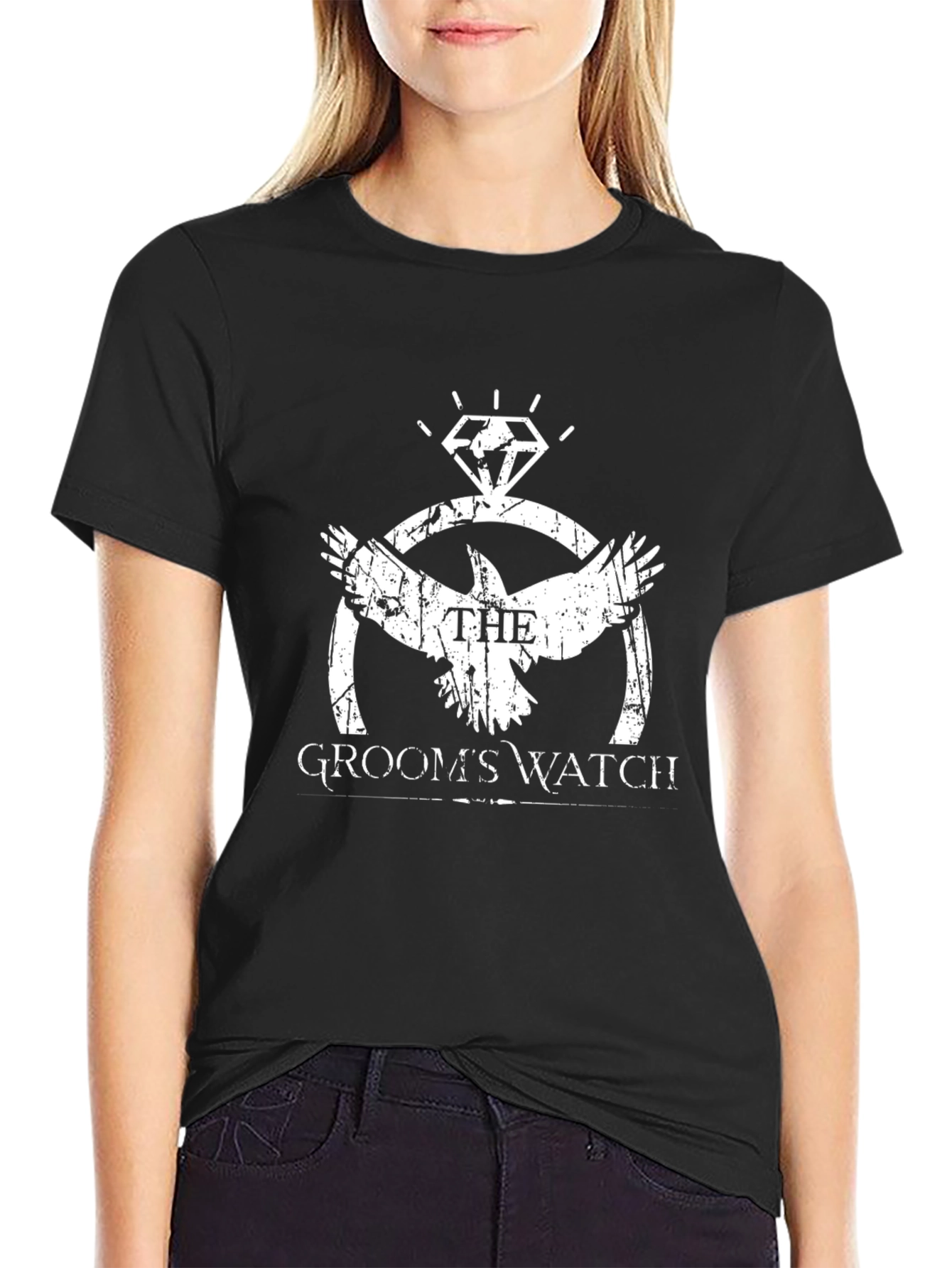 The Grooms Watch Black T-Shirt