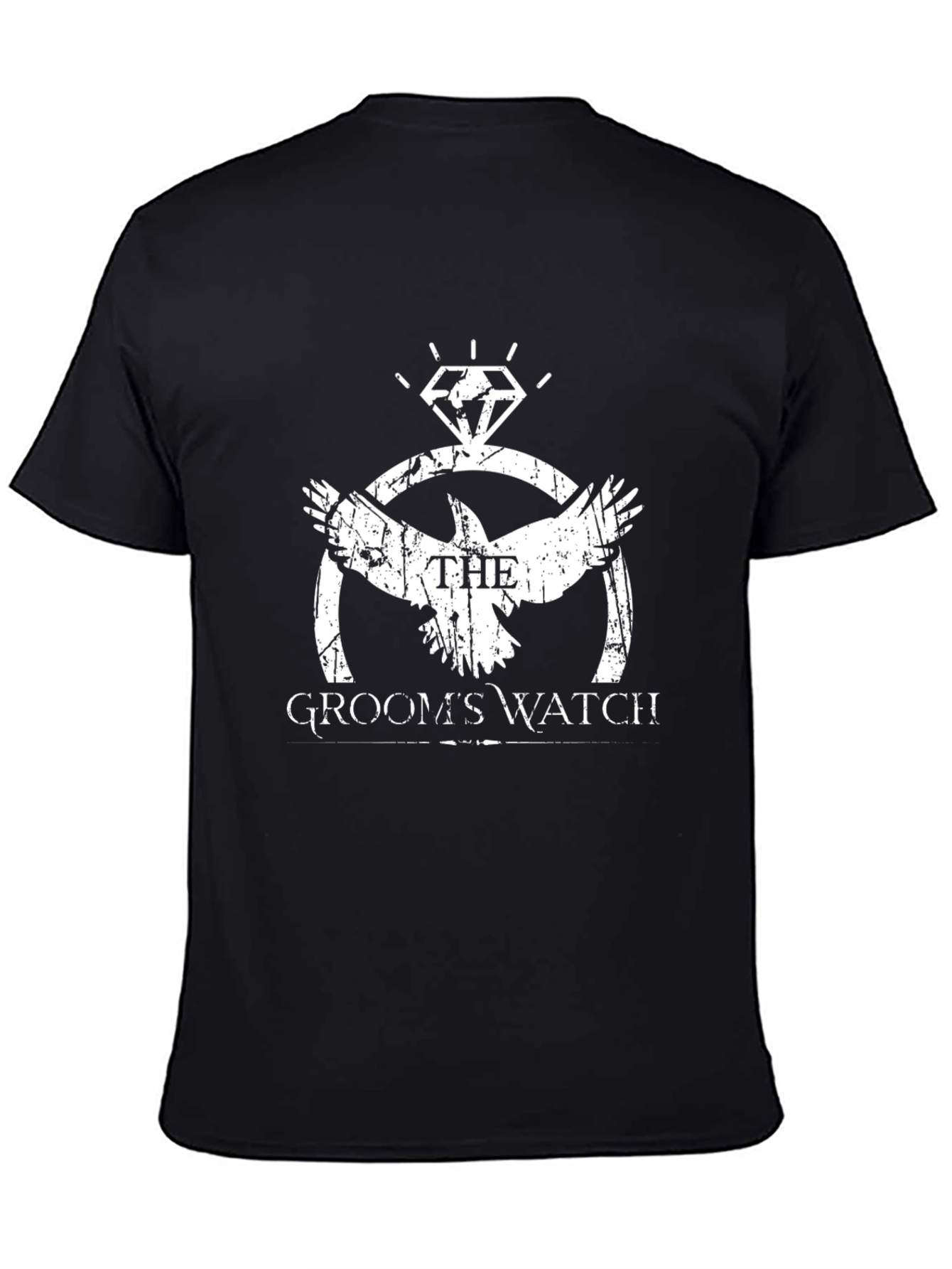 The Grooms Watch Black T-Shirt