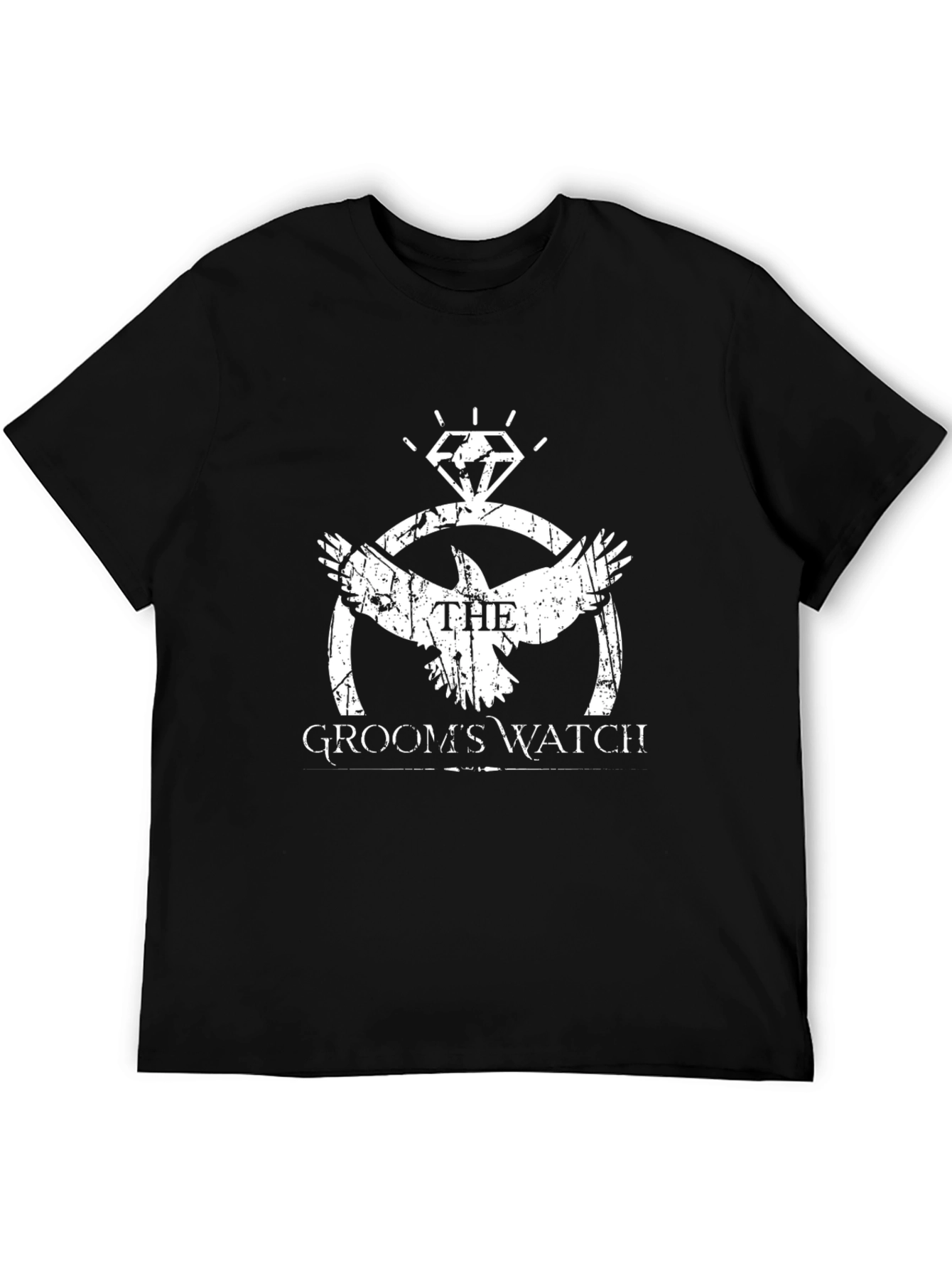 The Grooms Watch Black T-Shirt