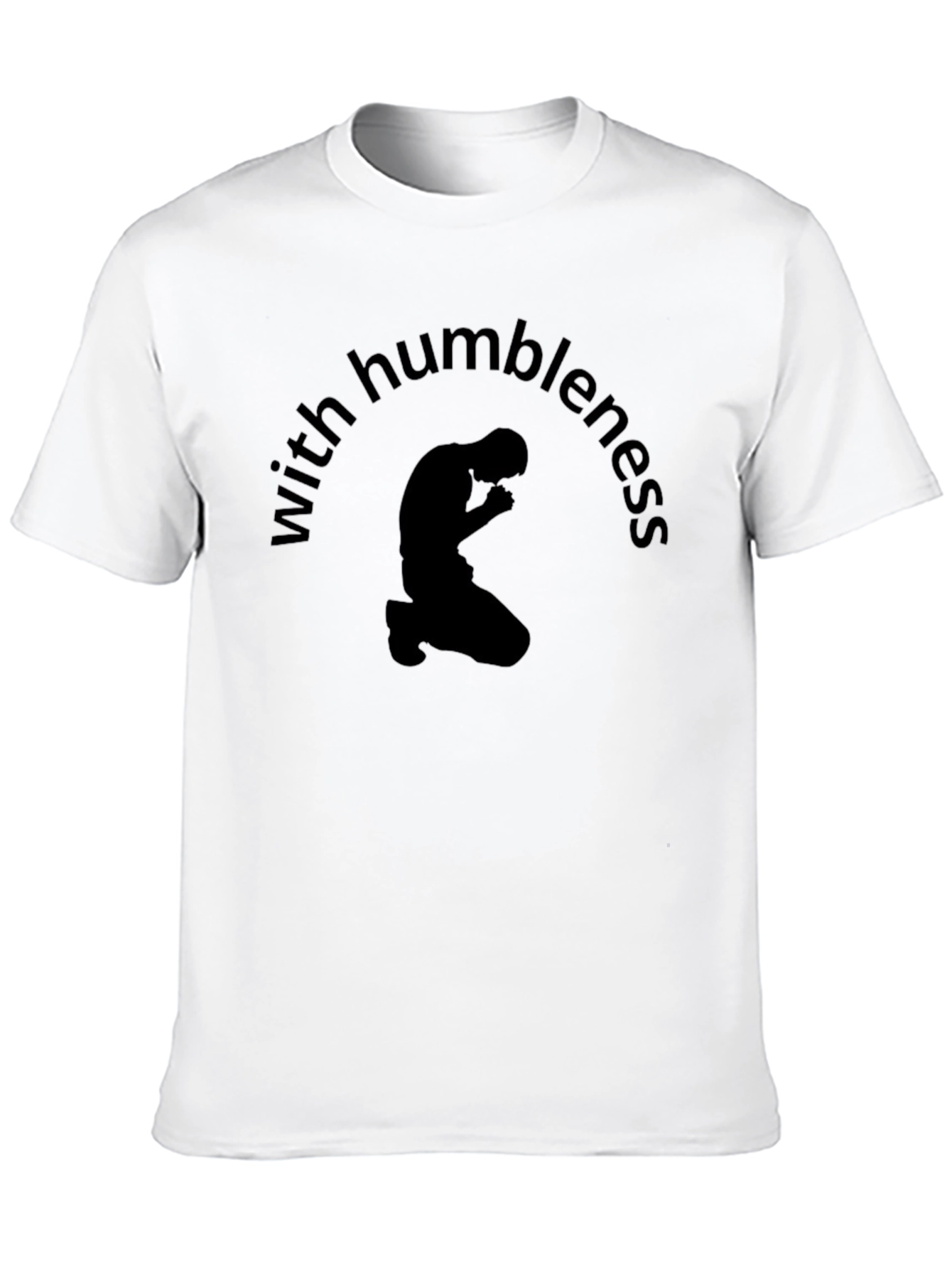 Humbleness Graphic Tee - Mens Black T-Shirt