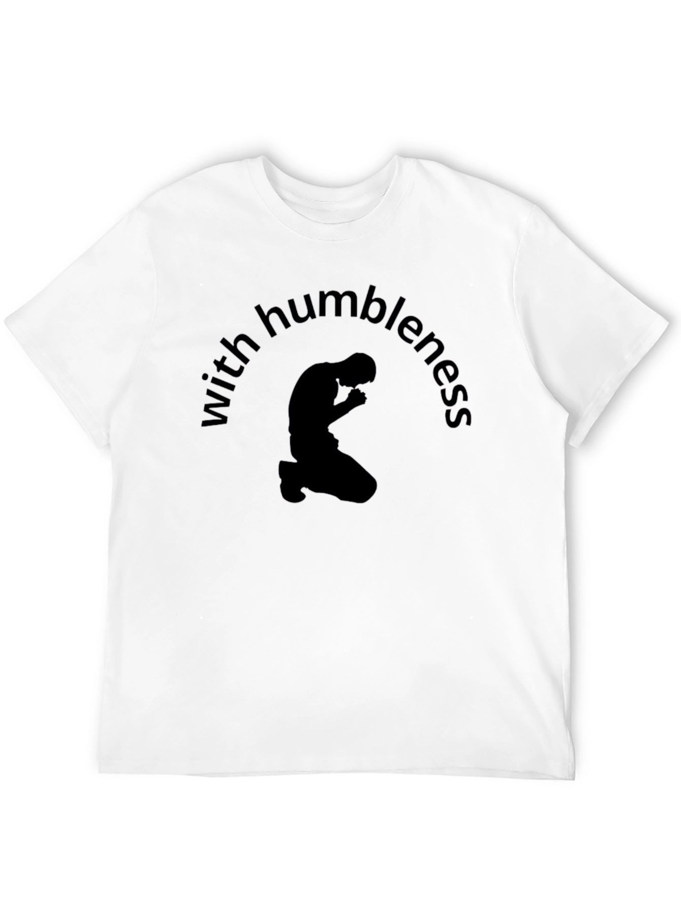 Humbleness Graphic Tee - Mens Black T-Shirt