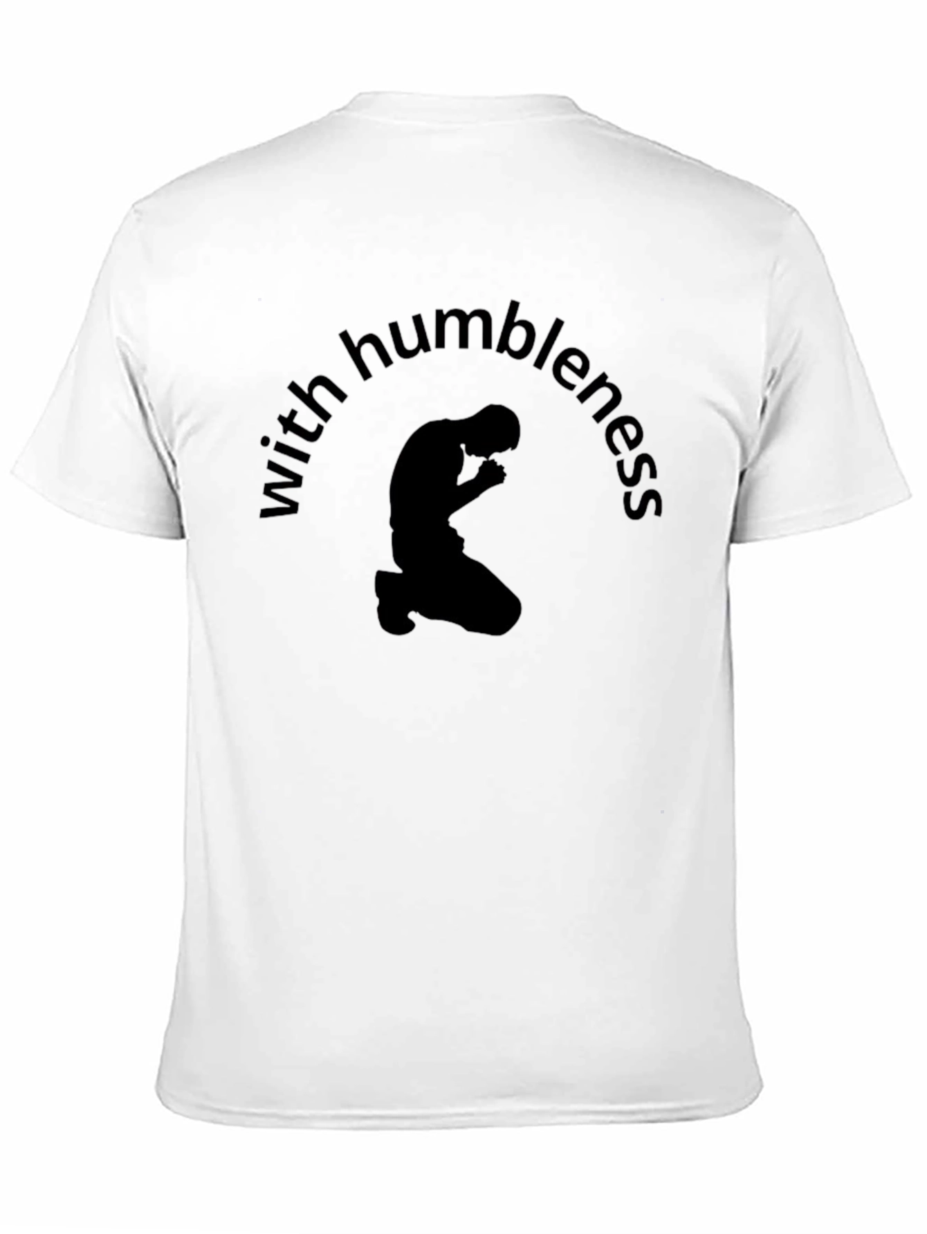 Humbleness Graphic Tee - Mens Black T-Shirt