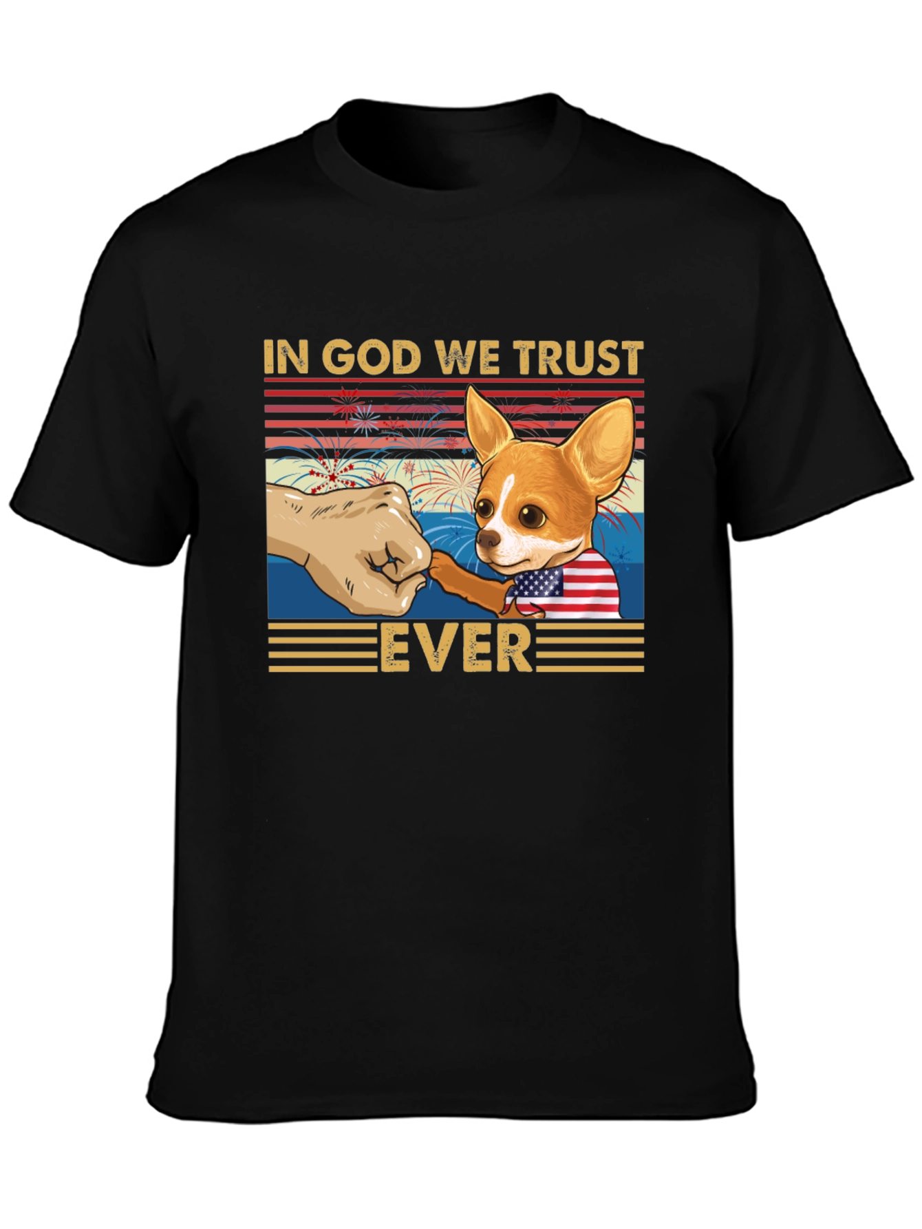 In God We Trust Dog T-Shirt