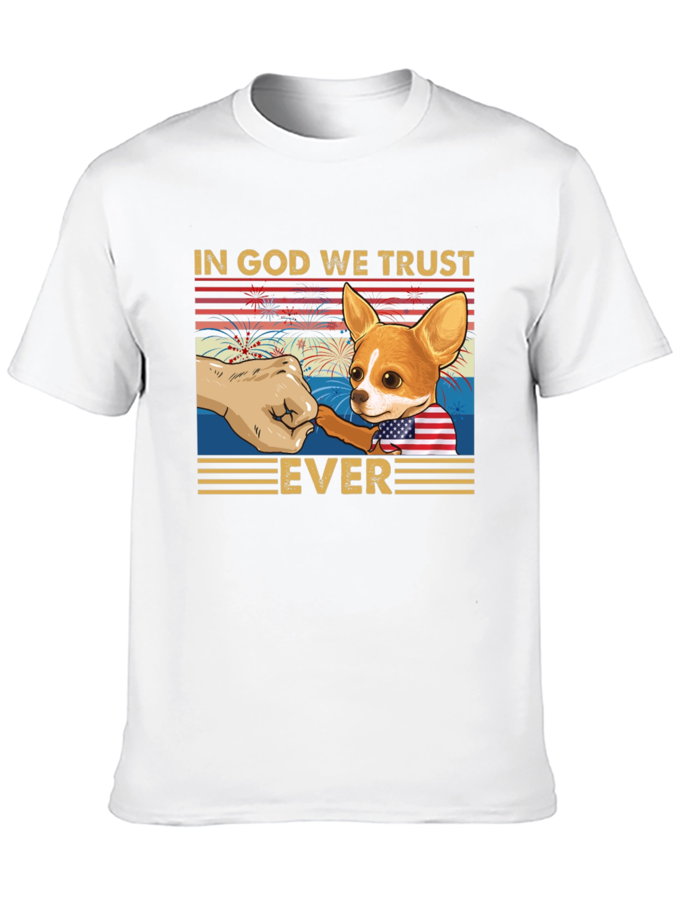In God We Trust Dog T-Shirt