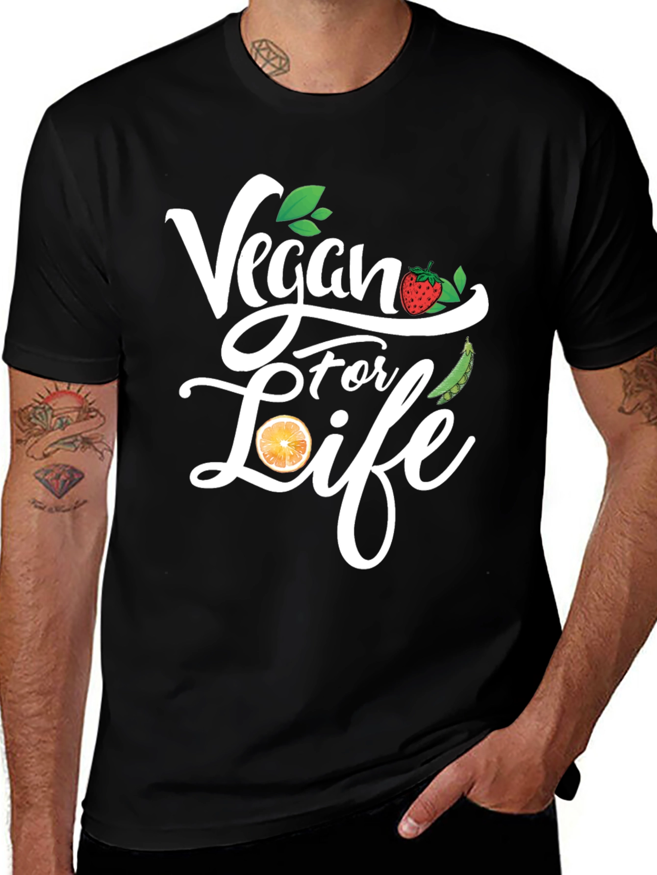 Vegan For Life T-Shirt - Unisex