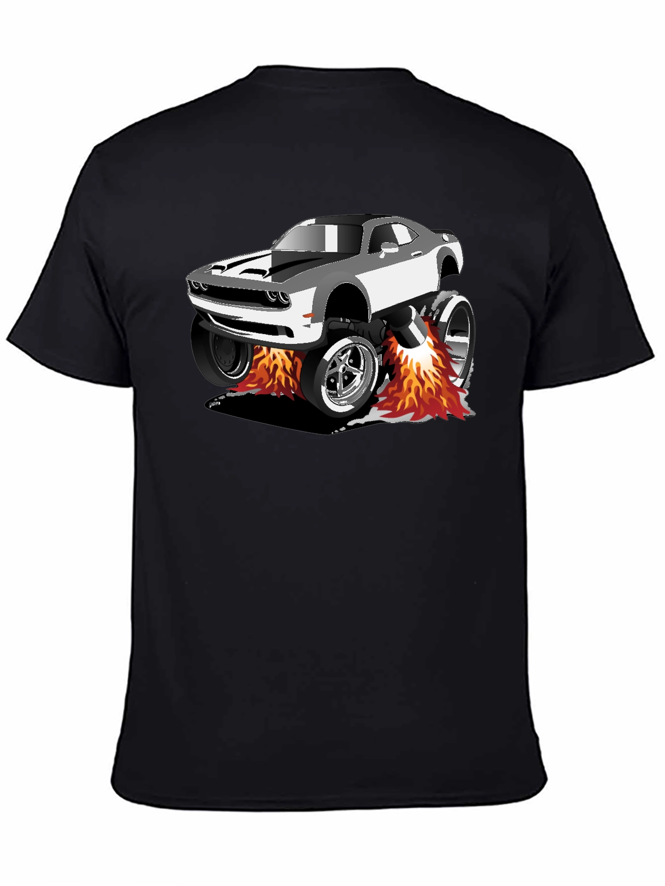 Monster Truck Car T-Shirt - Black