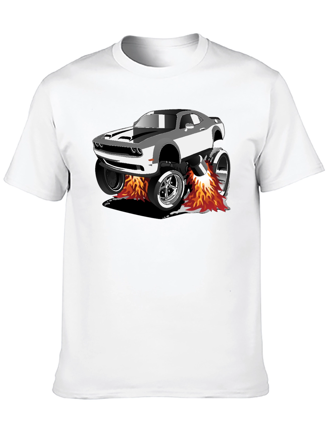 Monster Truck Car T-Shirt - Black