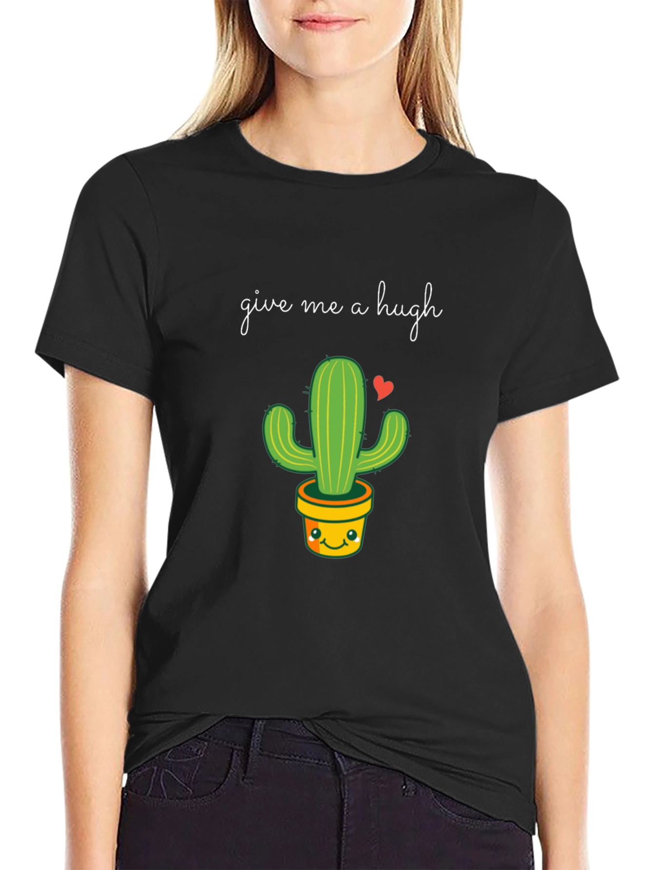 Give Me a Hugh Cactus T-Shirt