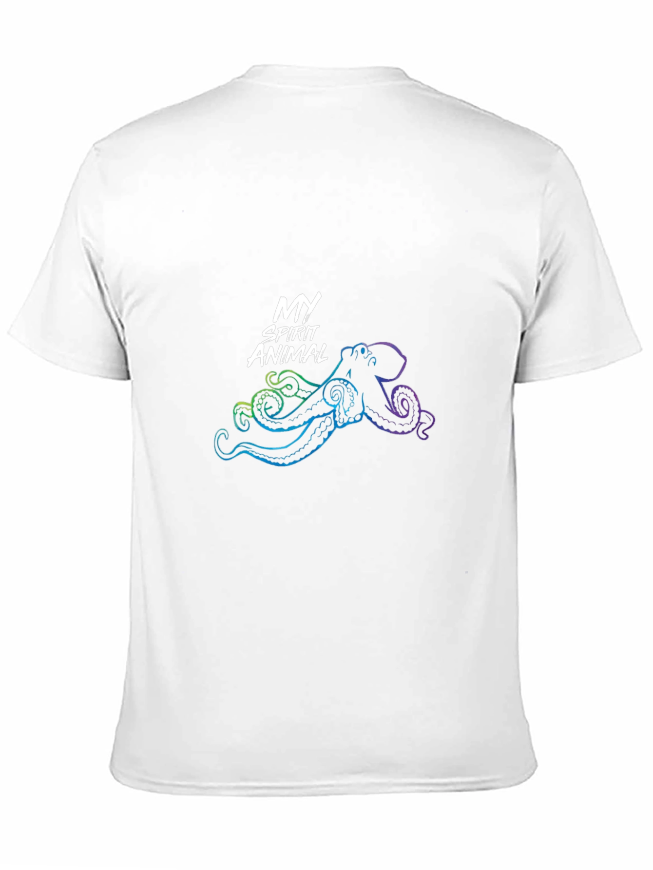My Spirit Animal Octopus Black T-Shirt