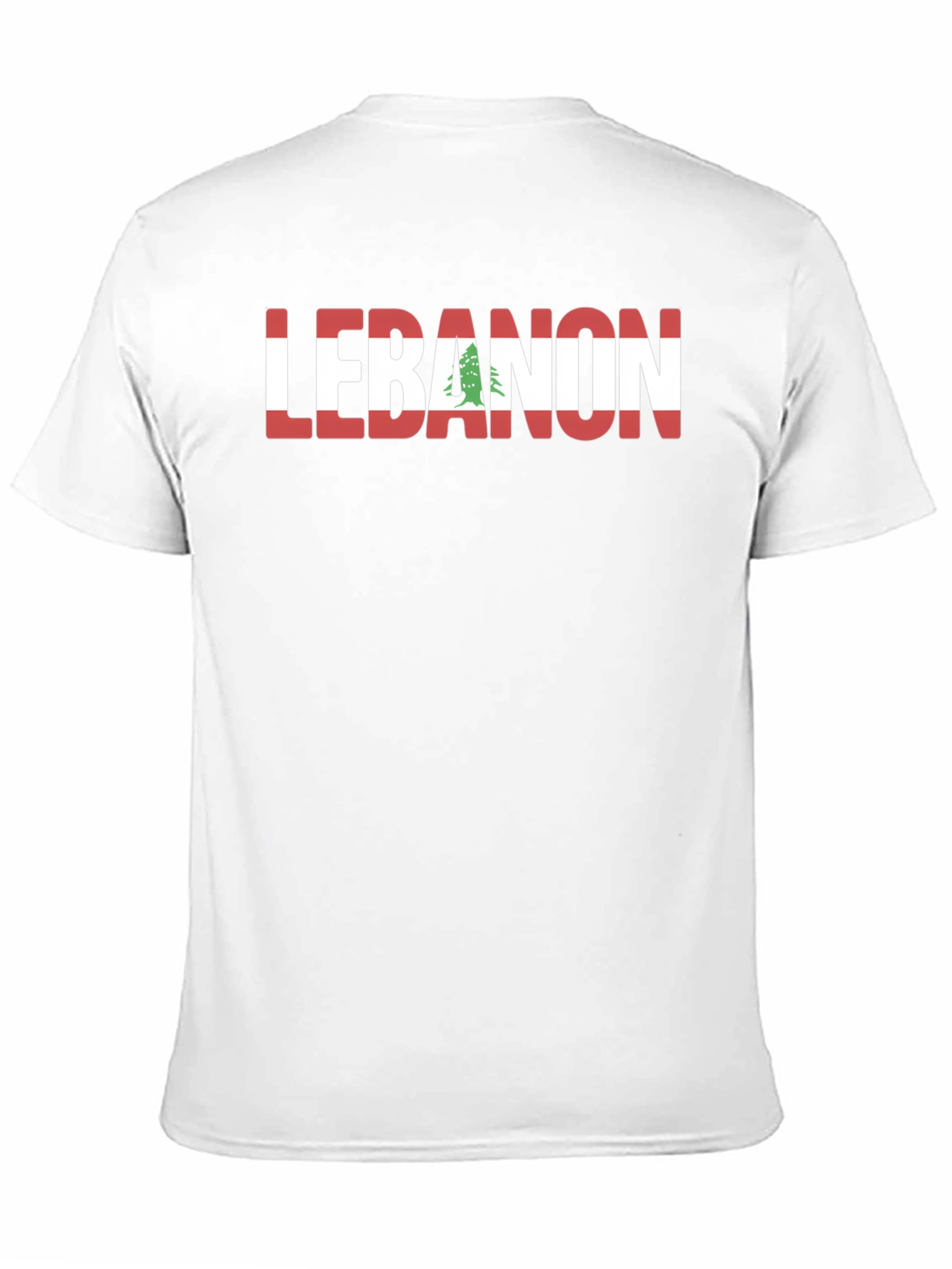 Lebanon Flag T-Shirt Patriotic Pride Tee