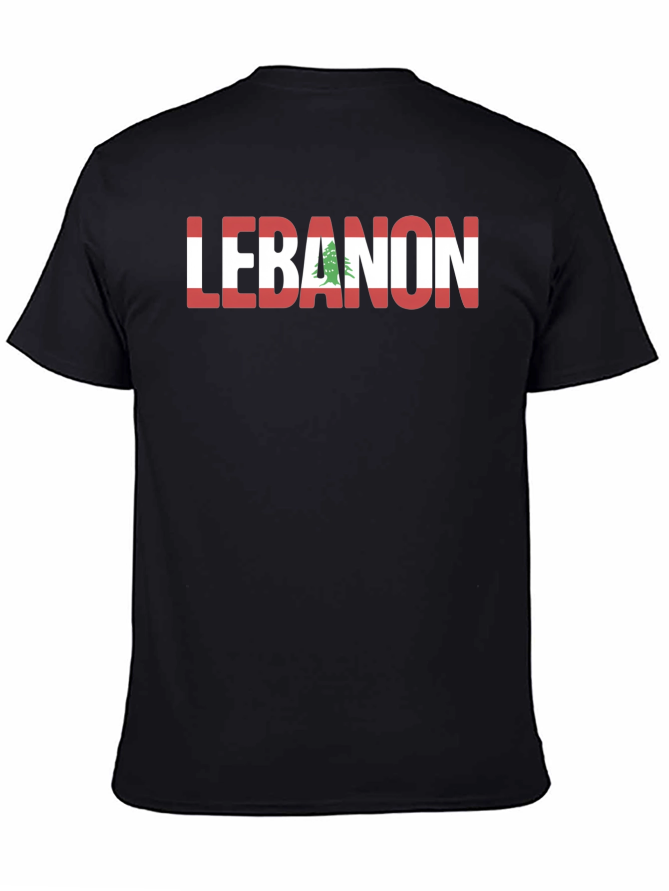 Lebanon Flag T-Shirt Patriotic Pride Tee