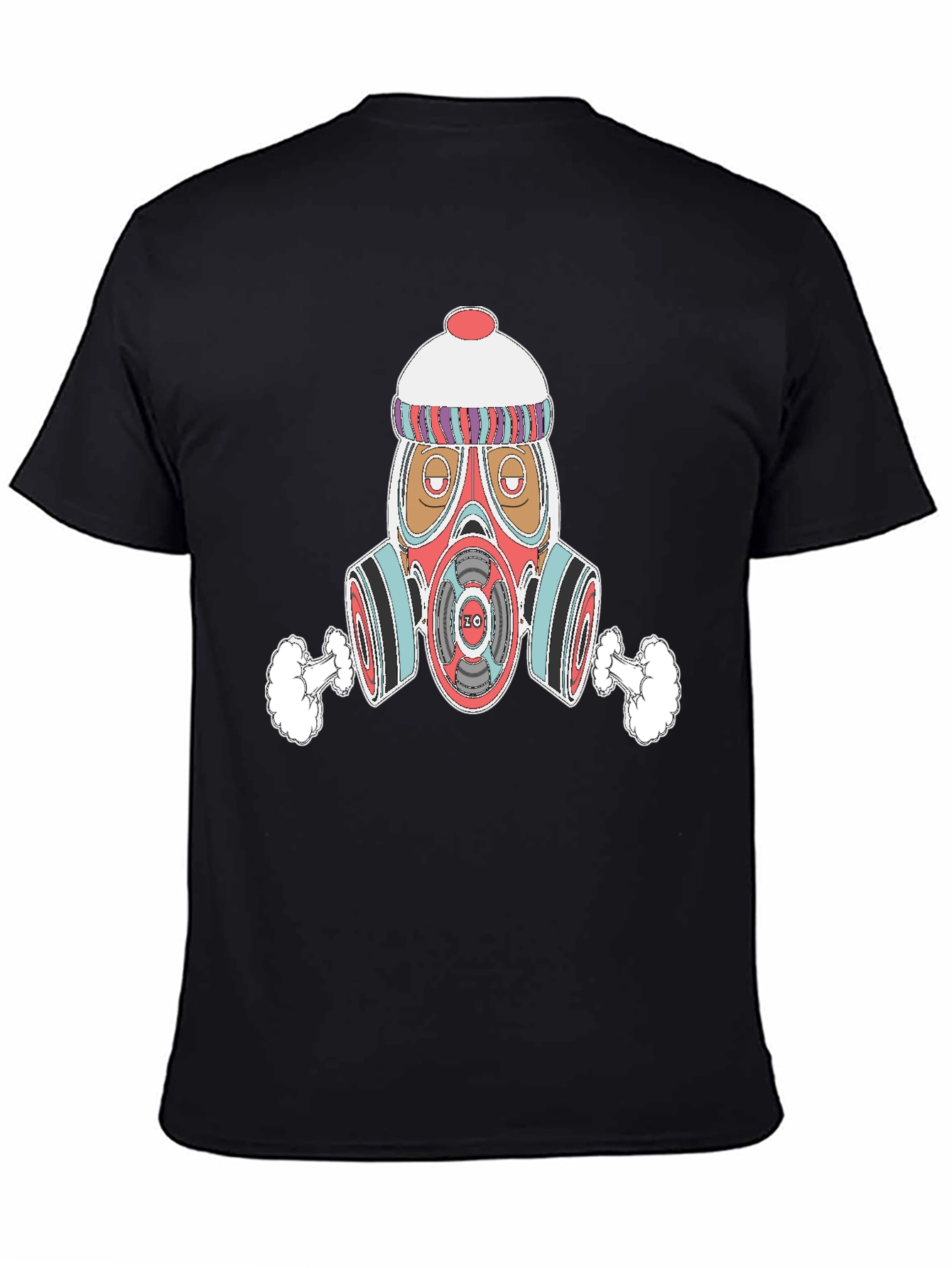 Gas Mask Graphic Tee - Urban Style