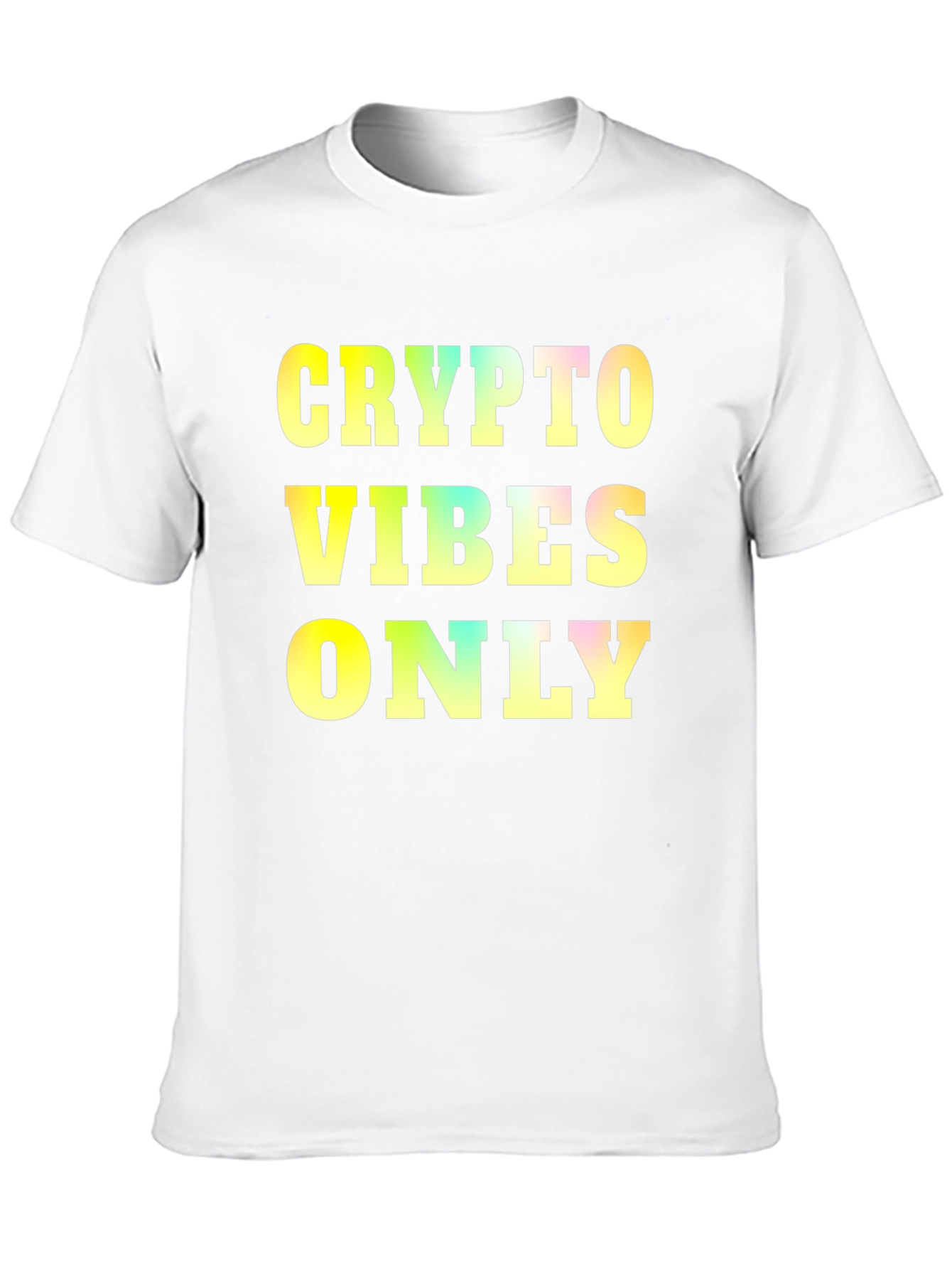 Crypto Vibes Only Black T-Shirt